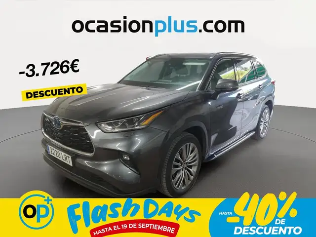 Toyota Highlander 2.5 hybrid Advance Pintura metalizada