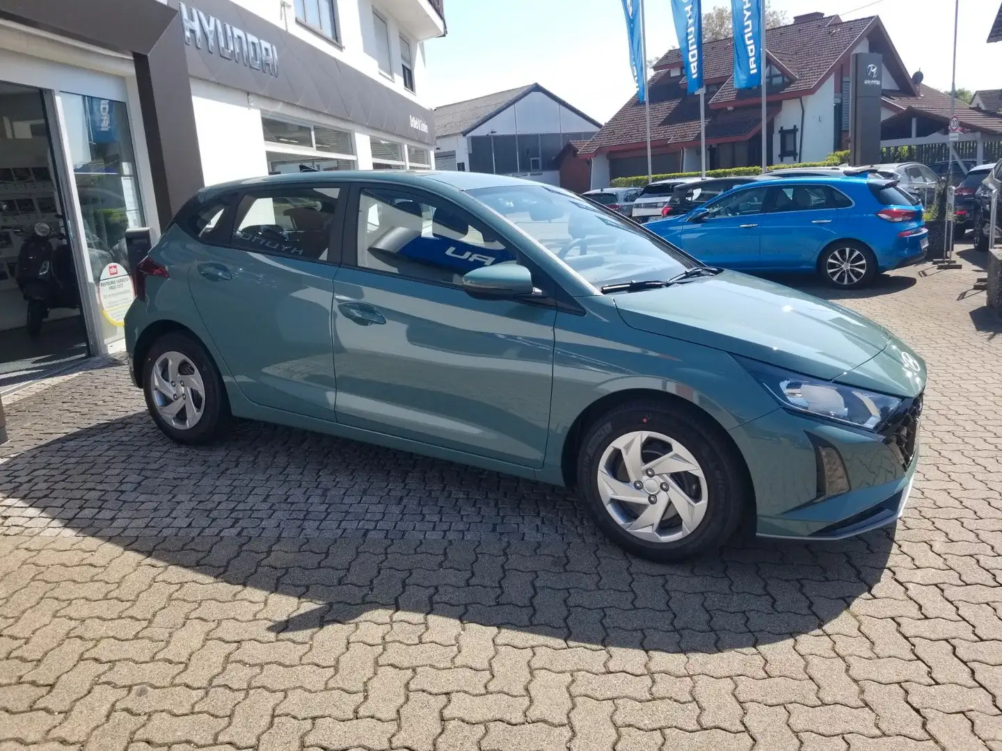 Hyundai i20 1.0 T.GDi M/T Select + Funktions-Paket Grün - 2