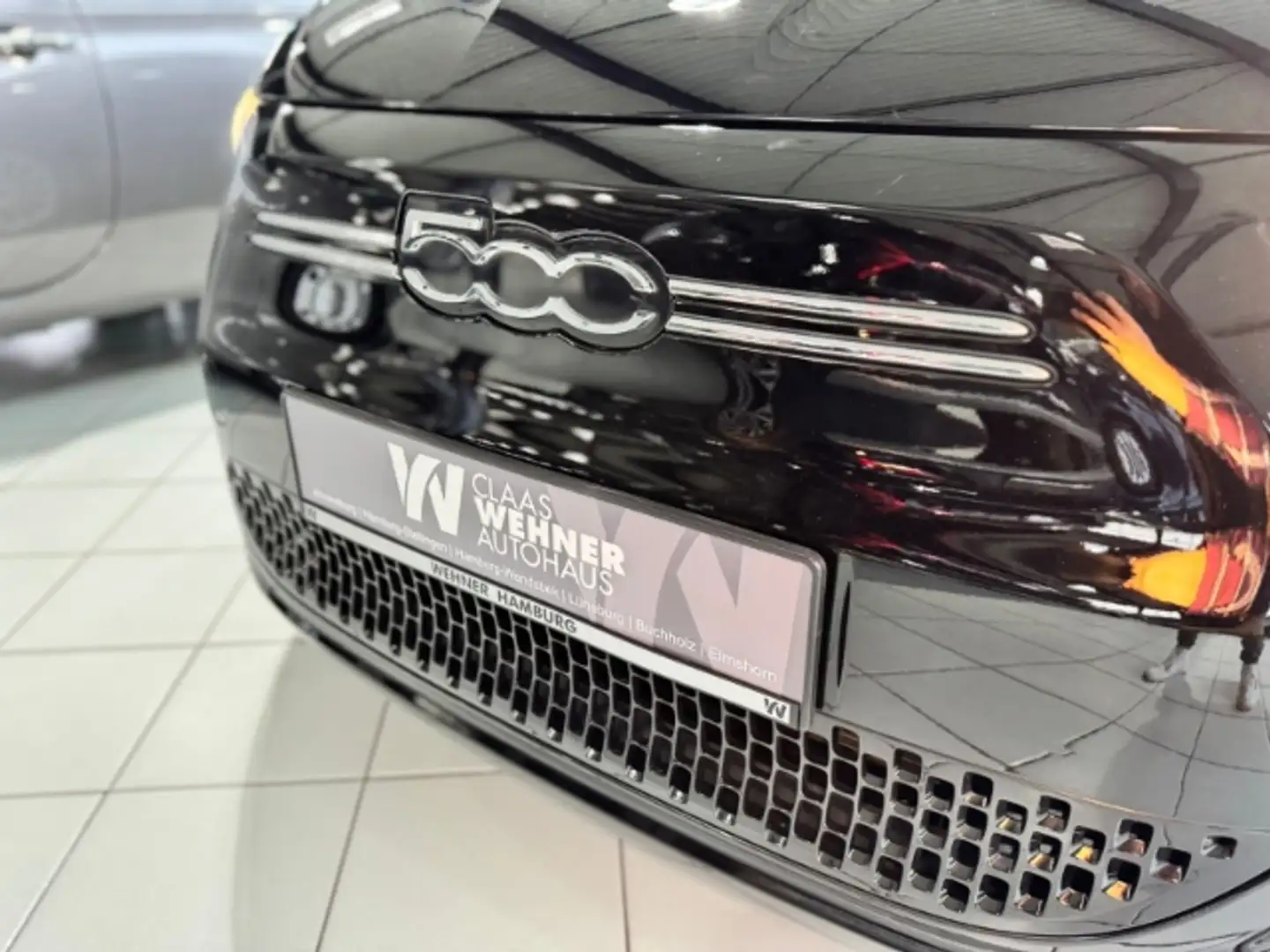Fiat 500e Fiat Neuer 500 Action MJ22 Spurhalteass. Verkehrsz Nero - 2