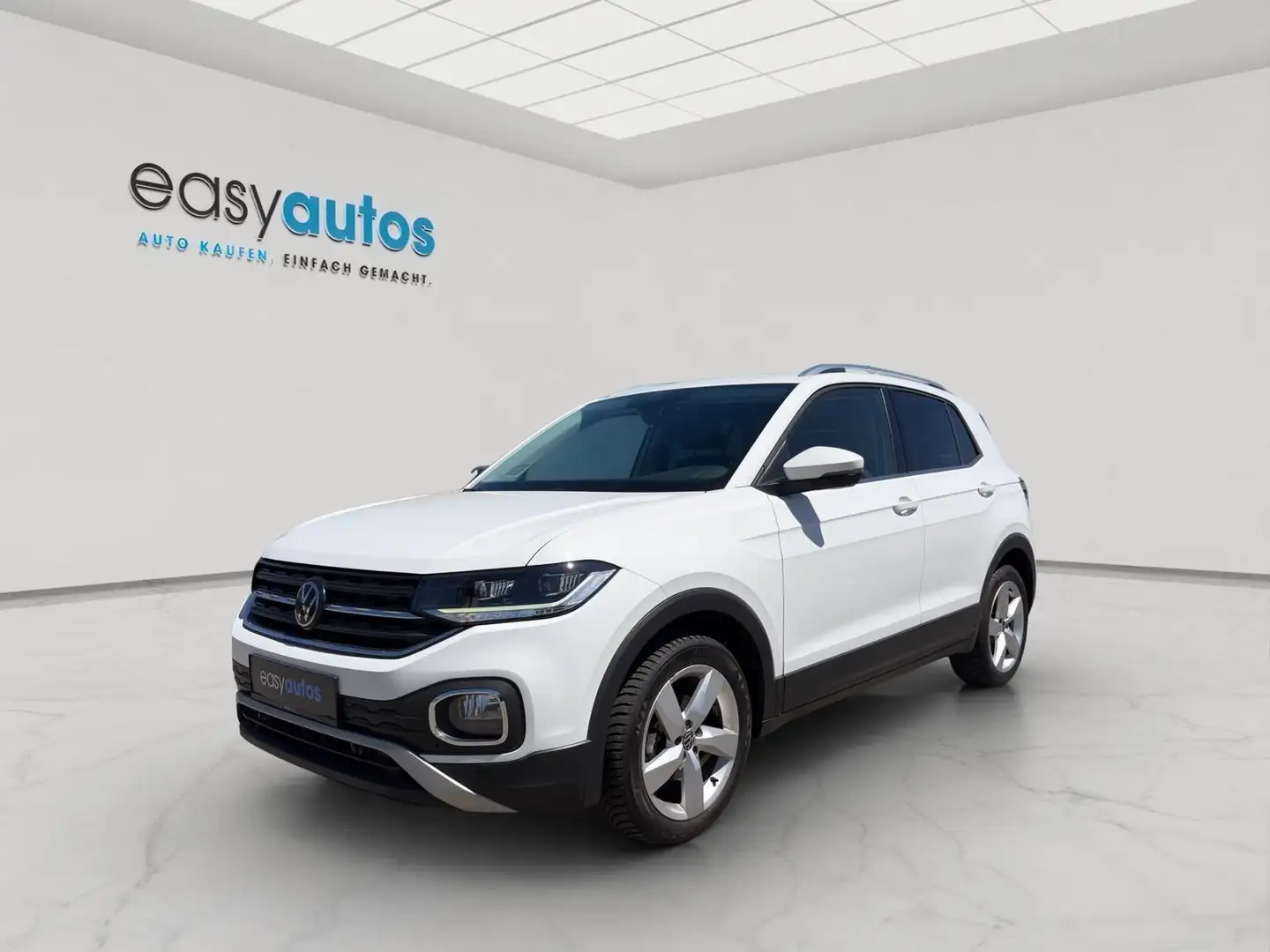 Volkswagen T-Cross 1,0 TSI Style DSG Weiß - 1