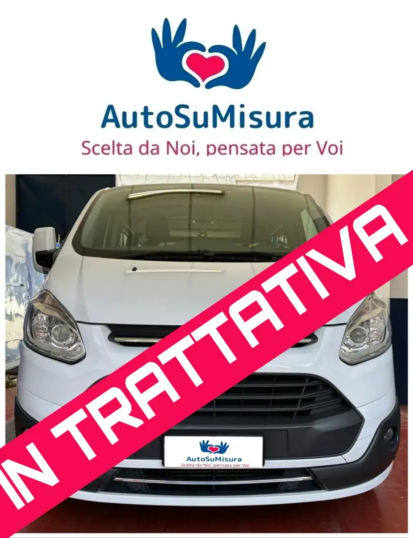 Ford Tourneo Custom TOURNEO CUSTOM 310 2.0 TDC 170CV AUT.PC TITANUM Bianco - 1