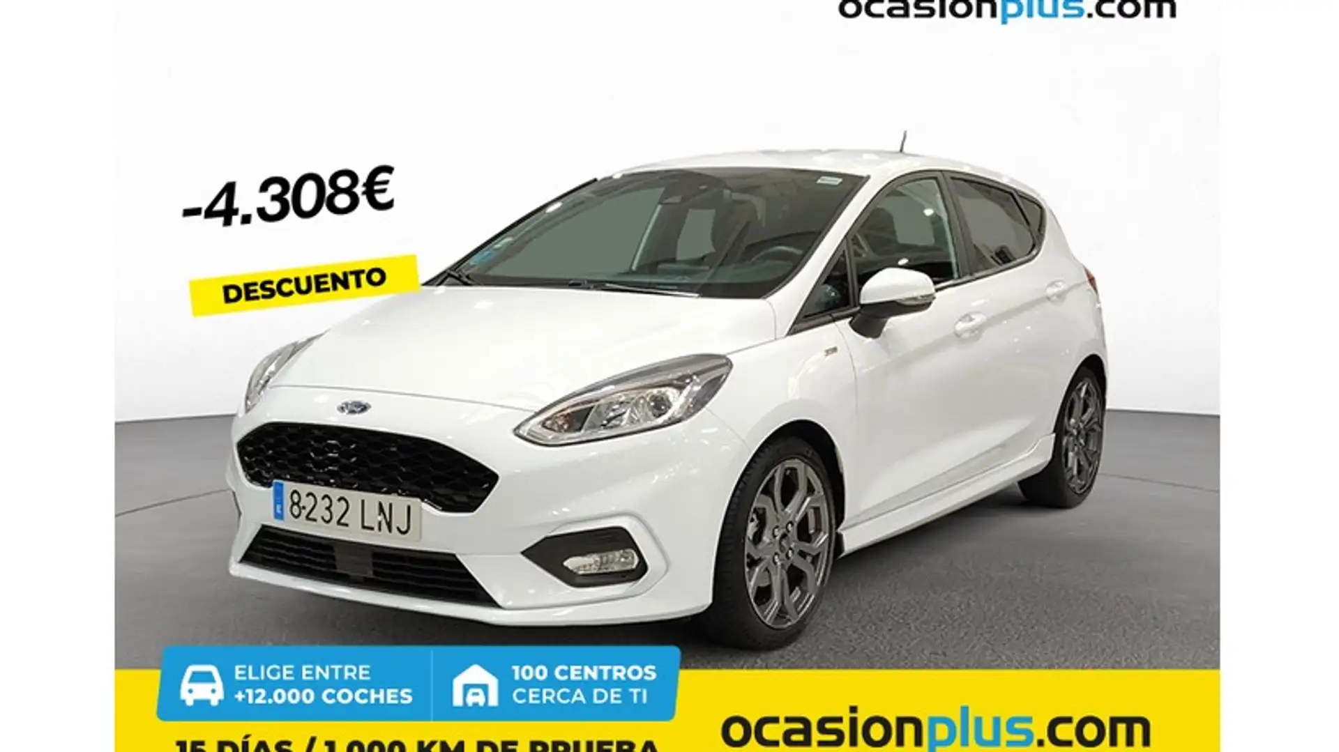 Ford Fiesta 1.0 EcoBoost MHEV ST Line 125 Blanco - 1