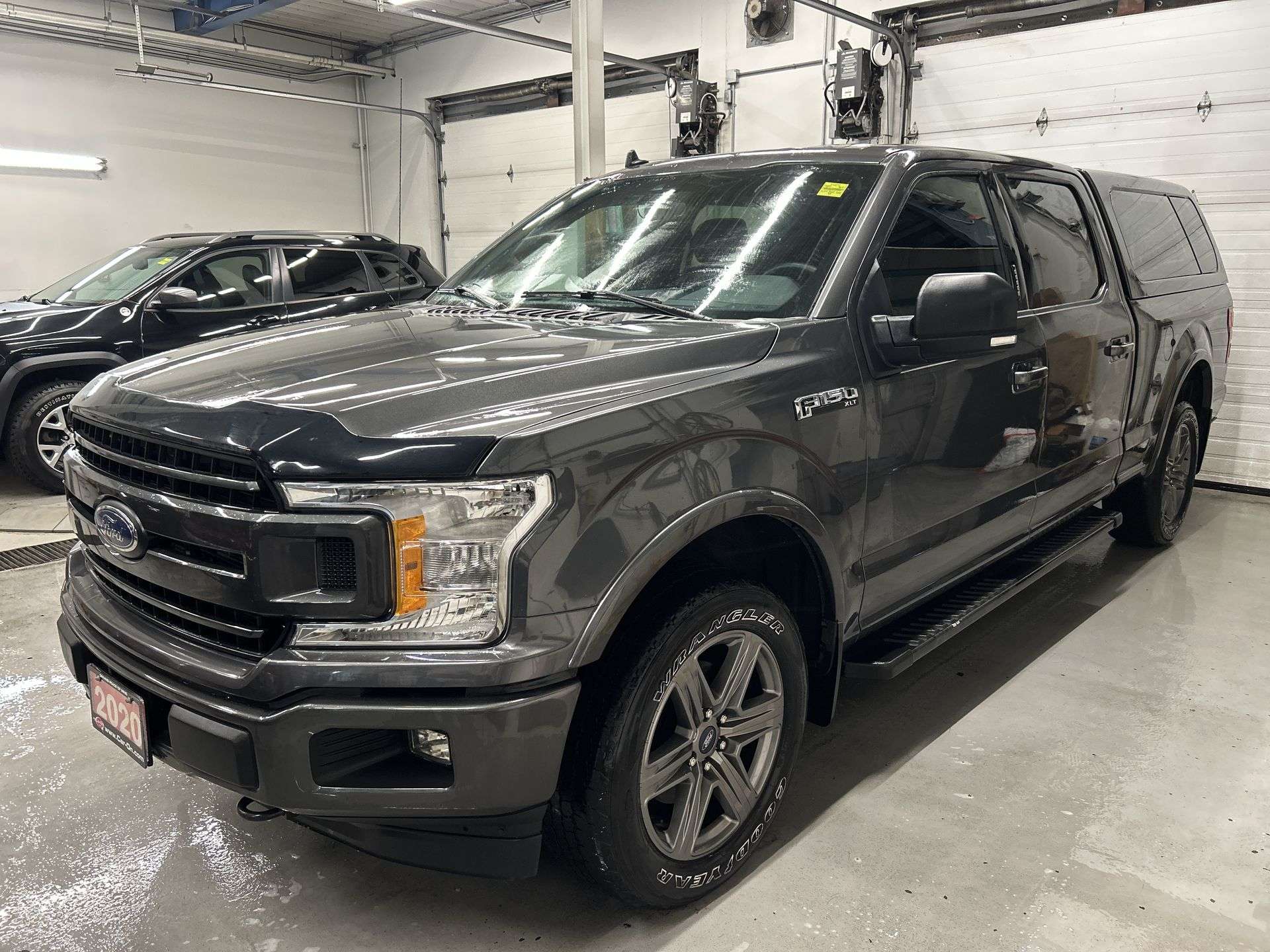 Gray 2020 Ford F-150 Pickup Truck Four-Wheel Drive Automatic