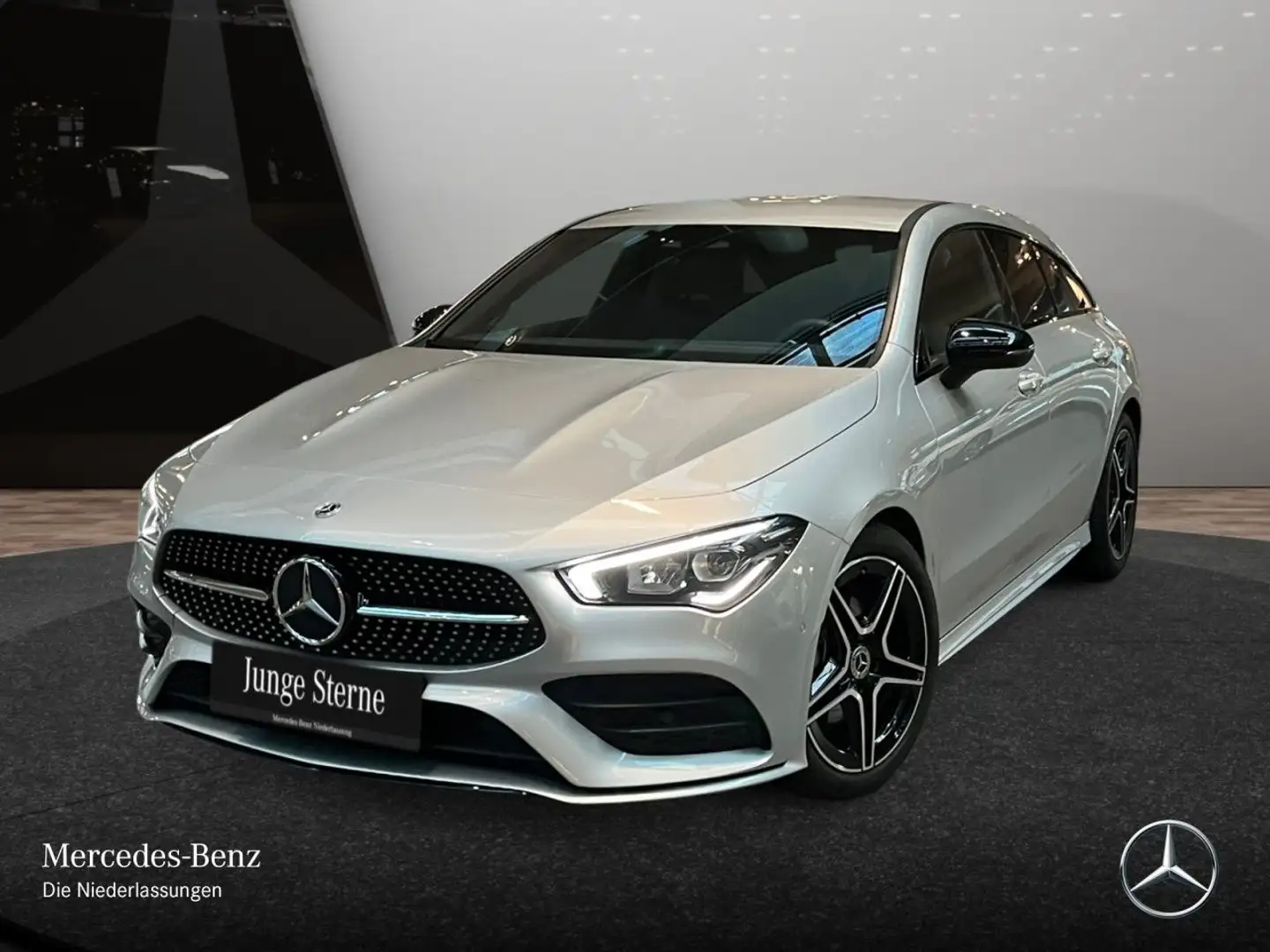 Mercedes-Benz CLA 200 AMG+NIGHT+LED+KAMERA+7G Argent - 2