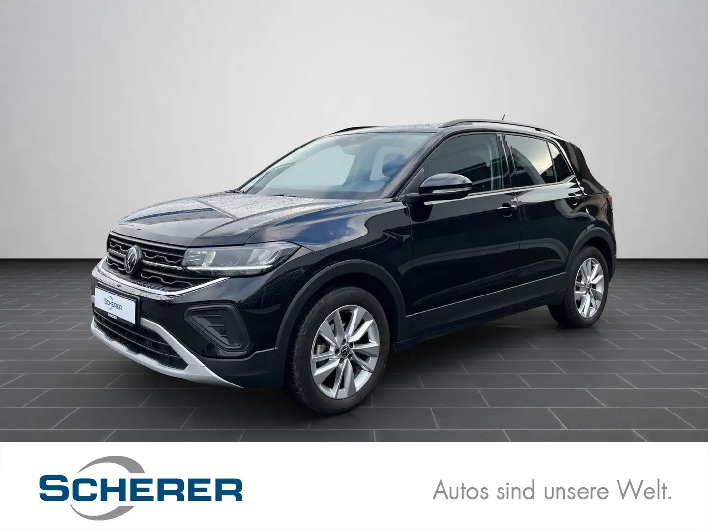 Volkswagen T-Cross 1.0 TSI *Life* RFK Rear View EPH Lane As Schwarz - 1