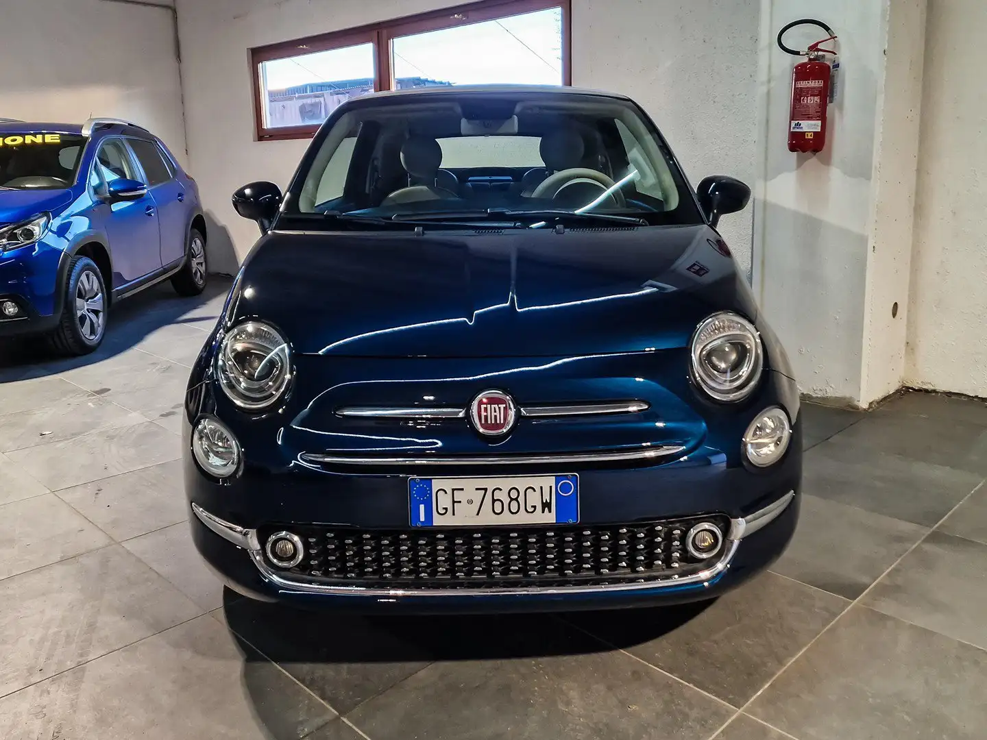 Fiat 500C III 2015 500 C 1.0 FireFly Hybrid 70cv Rockstar Blau - 2