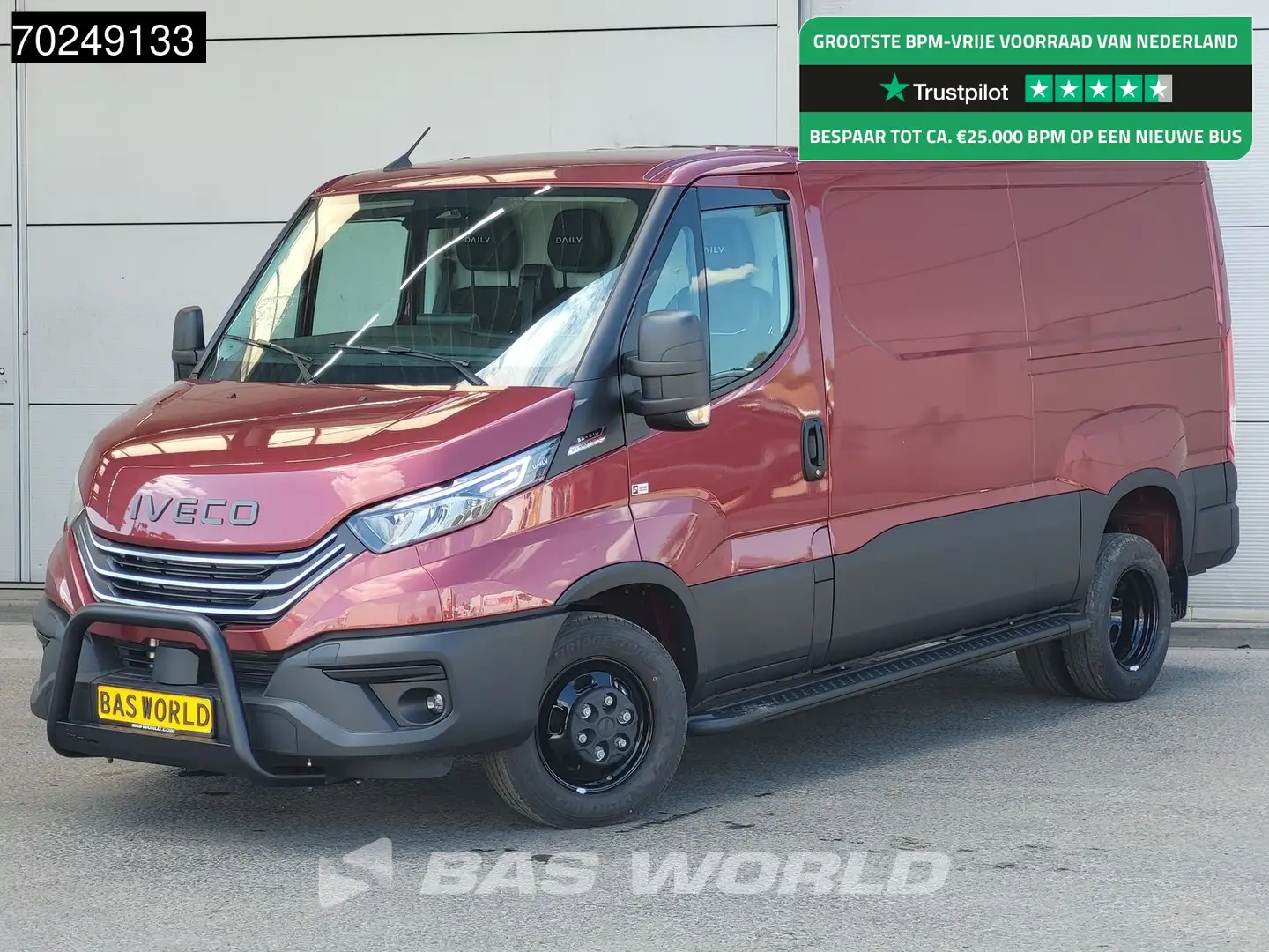 Iveco Daily 35C21 Uniek! 3.0L Black Edition Automaat Laag Dak Rot - 1