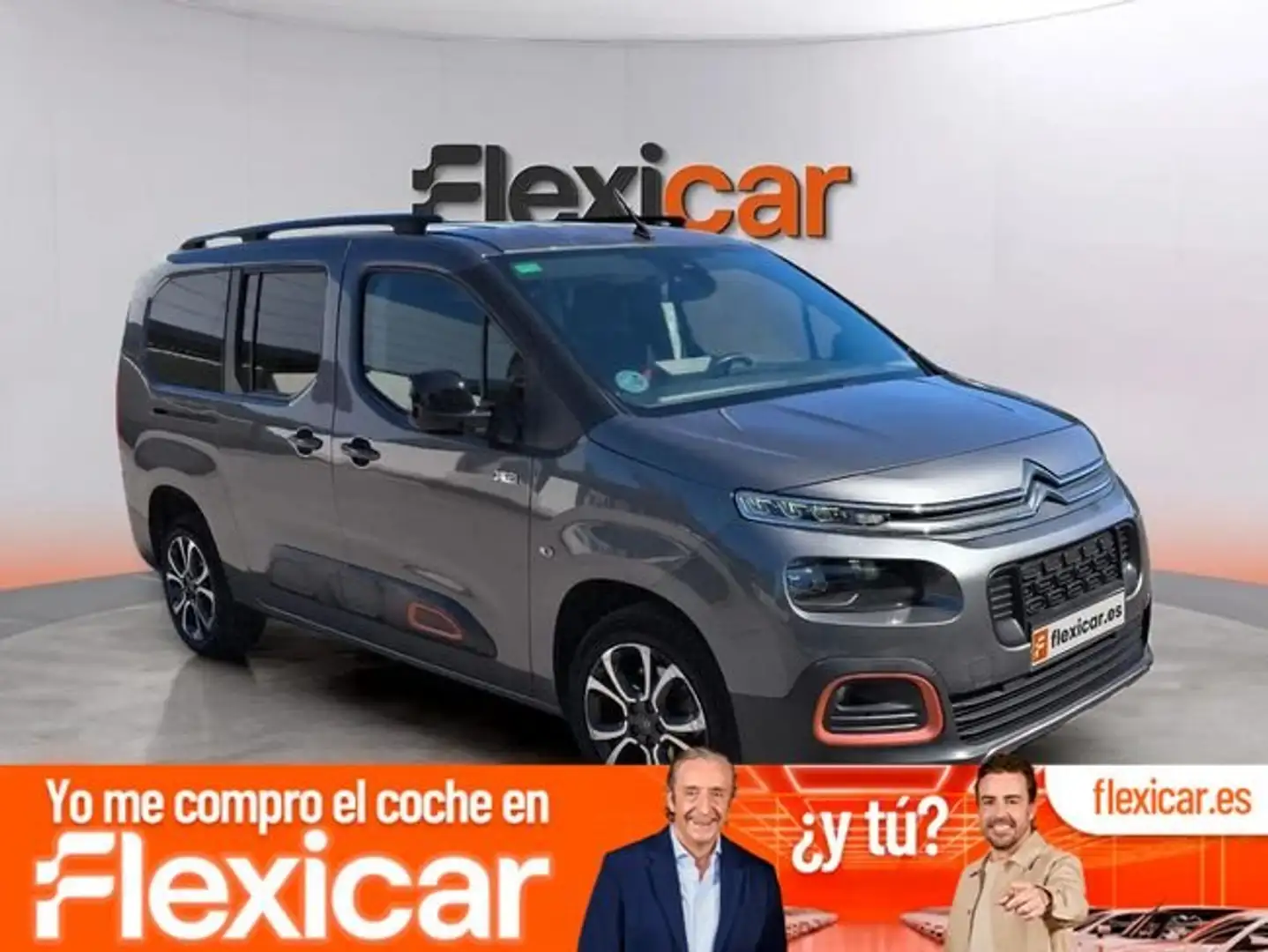Citroen Berlingo Talla XL BlueHDi 130 S&S 6v SHINE 7 pl Gris - 1