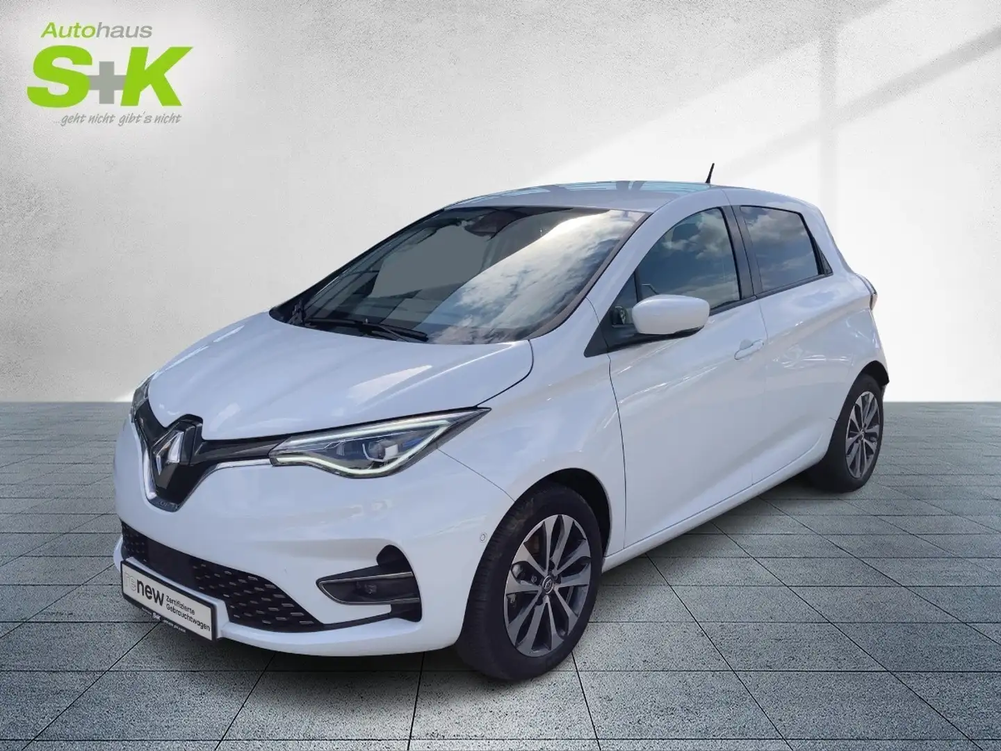 Renault ZOE E-Tech 100% el. INTENS Batteriekauf R135 Z.E.50 Weiß - 1