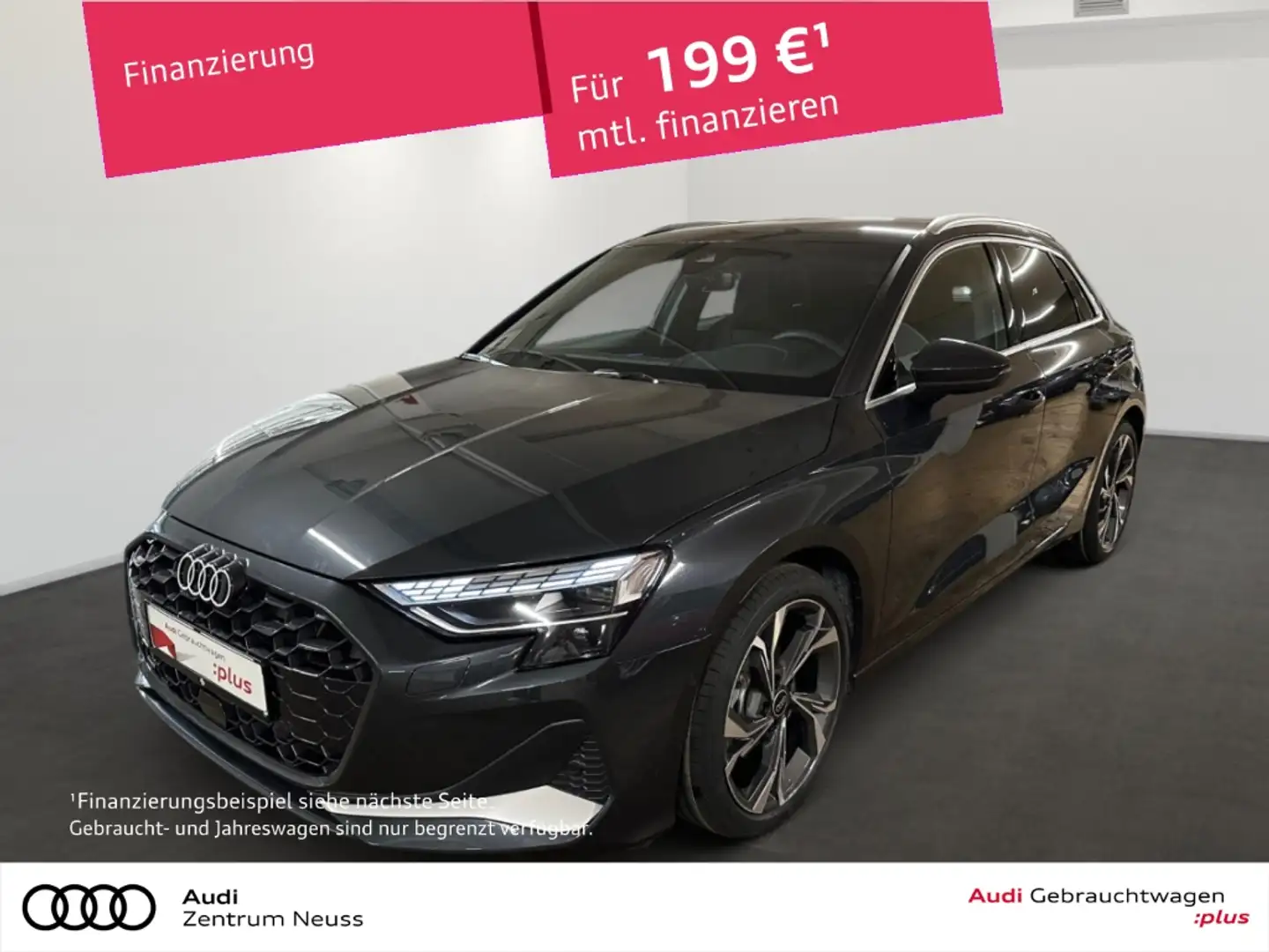 Audi A3 SB 30 TFSI S tronic Anschlussgarantie 3 Jahre 100. Grau - 1