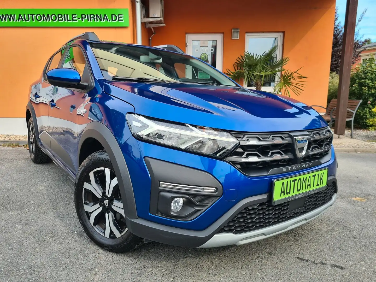Dacia Sandero 3 Stepway TCe 90 AUTOMATIK KEYGO/SHZ/PDC Blauw - 1