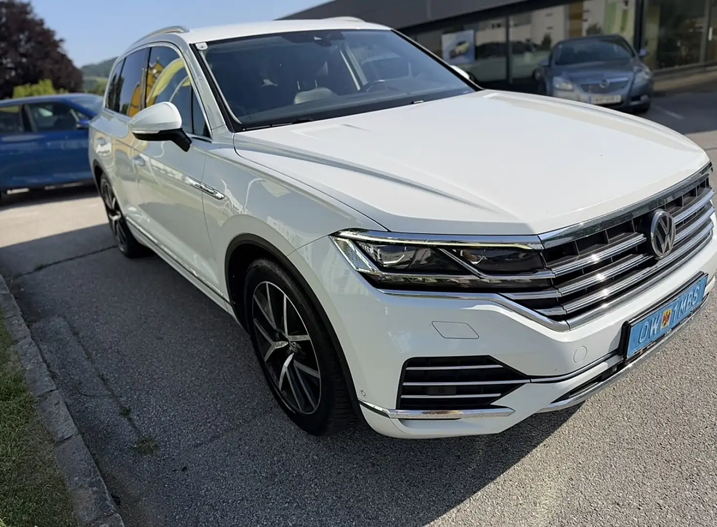 Volkswagen Touareg 4Motion V6 TDI Aut. ** Virtual/Ahv/Leder/Matrix... Weiß - 2