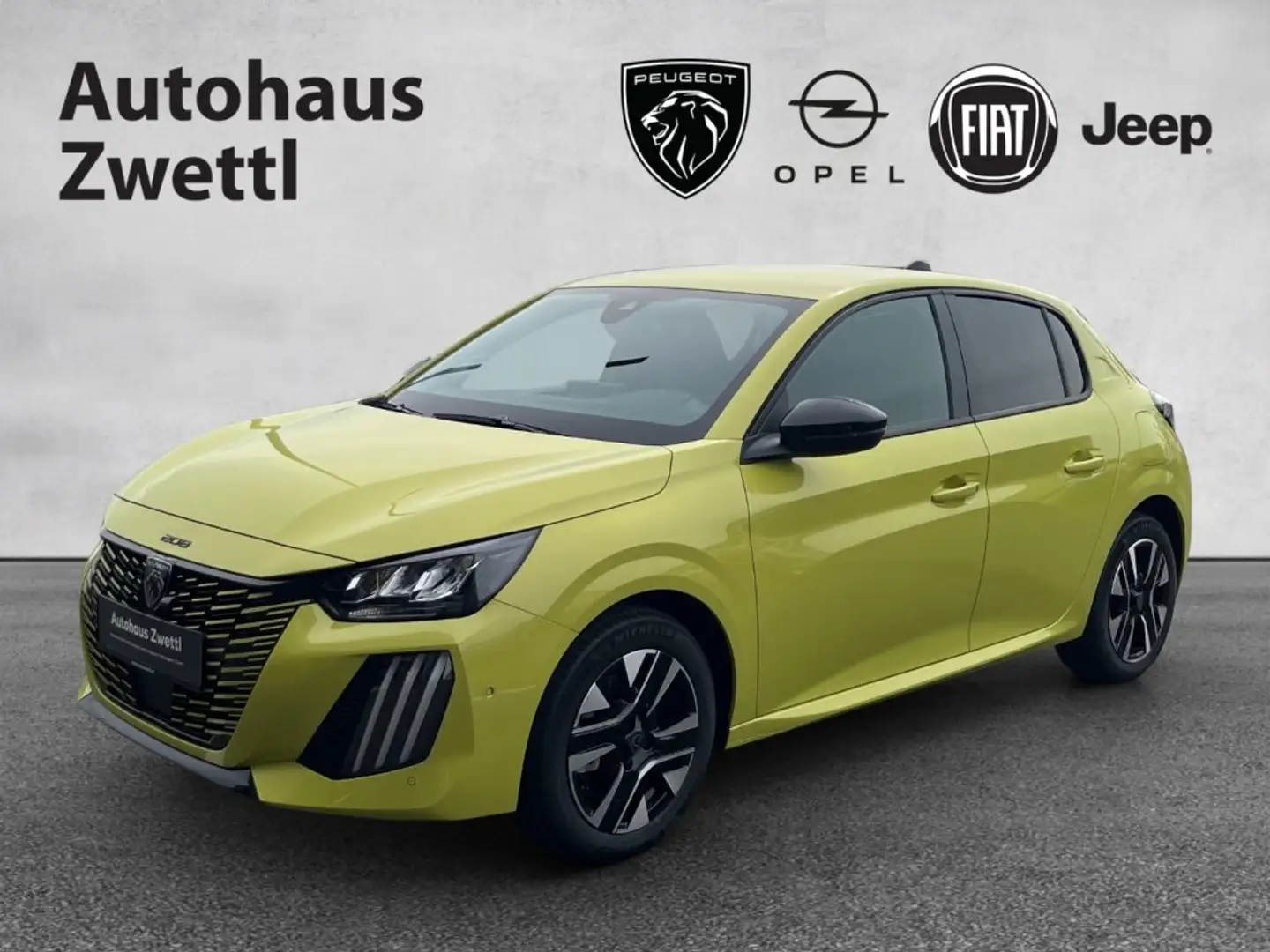 Peugeot 208 Allure PT 100 Gelb - 1