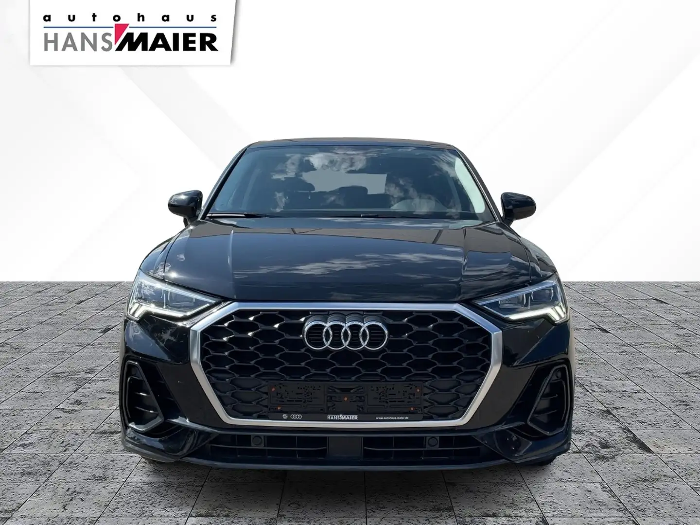 Audi Q3 Sportback TDI S tronic Navi VC ACC LED Kam SH Чорний - 2