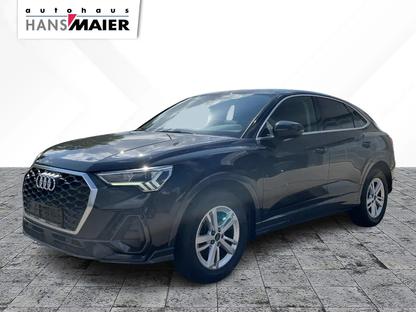 Audi Q3 Sportback TDI S tronic Navi VC ACC LED Kam SH Czarny - 2