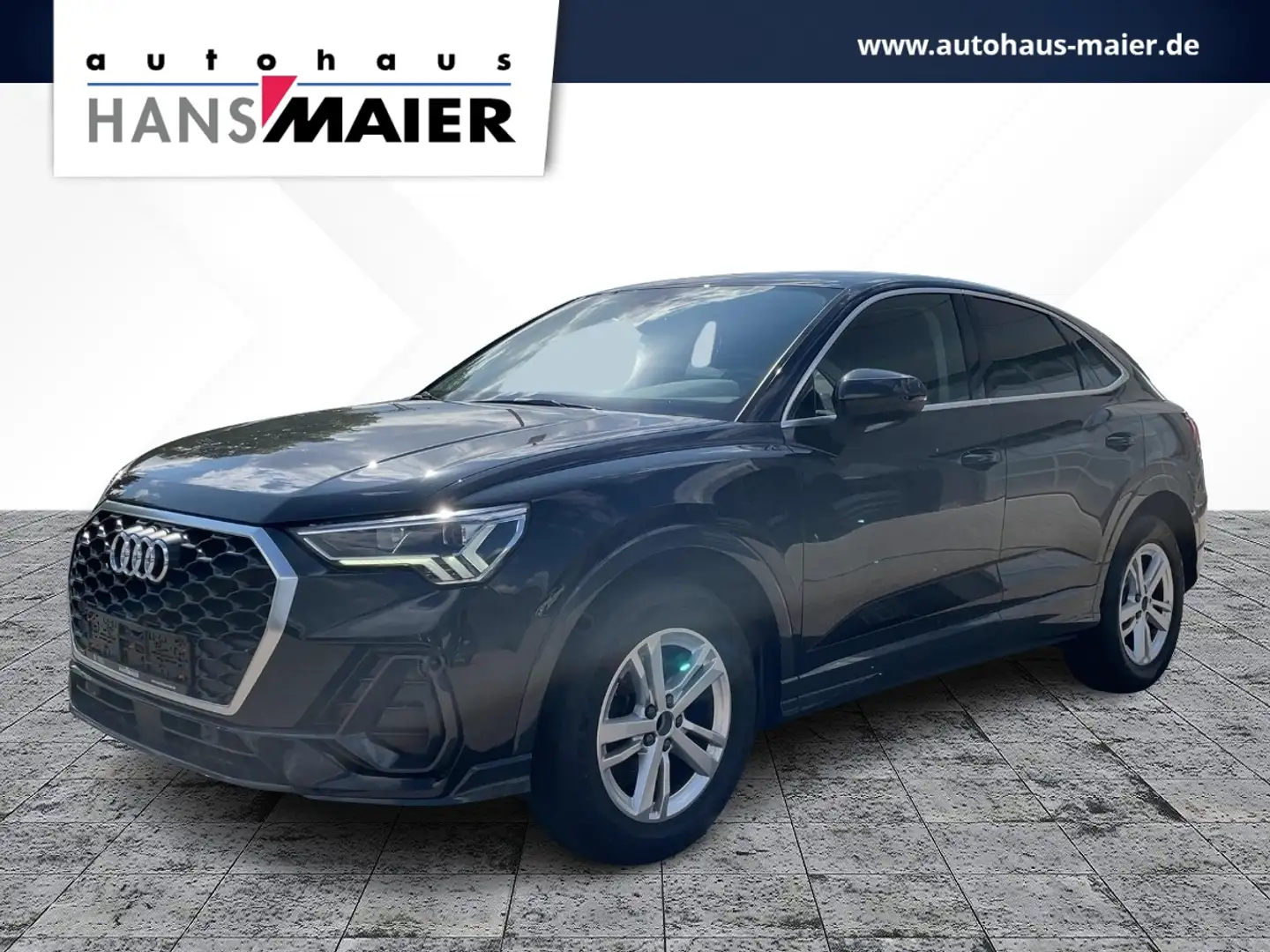 Audi Q3 Sportback TDI S tronic Navi VC ACC LED Kam SH Czarny - 1