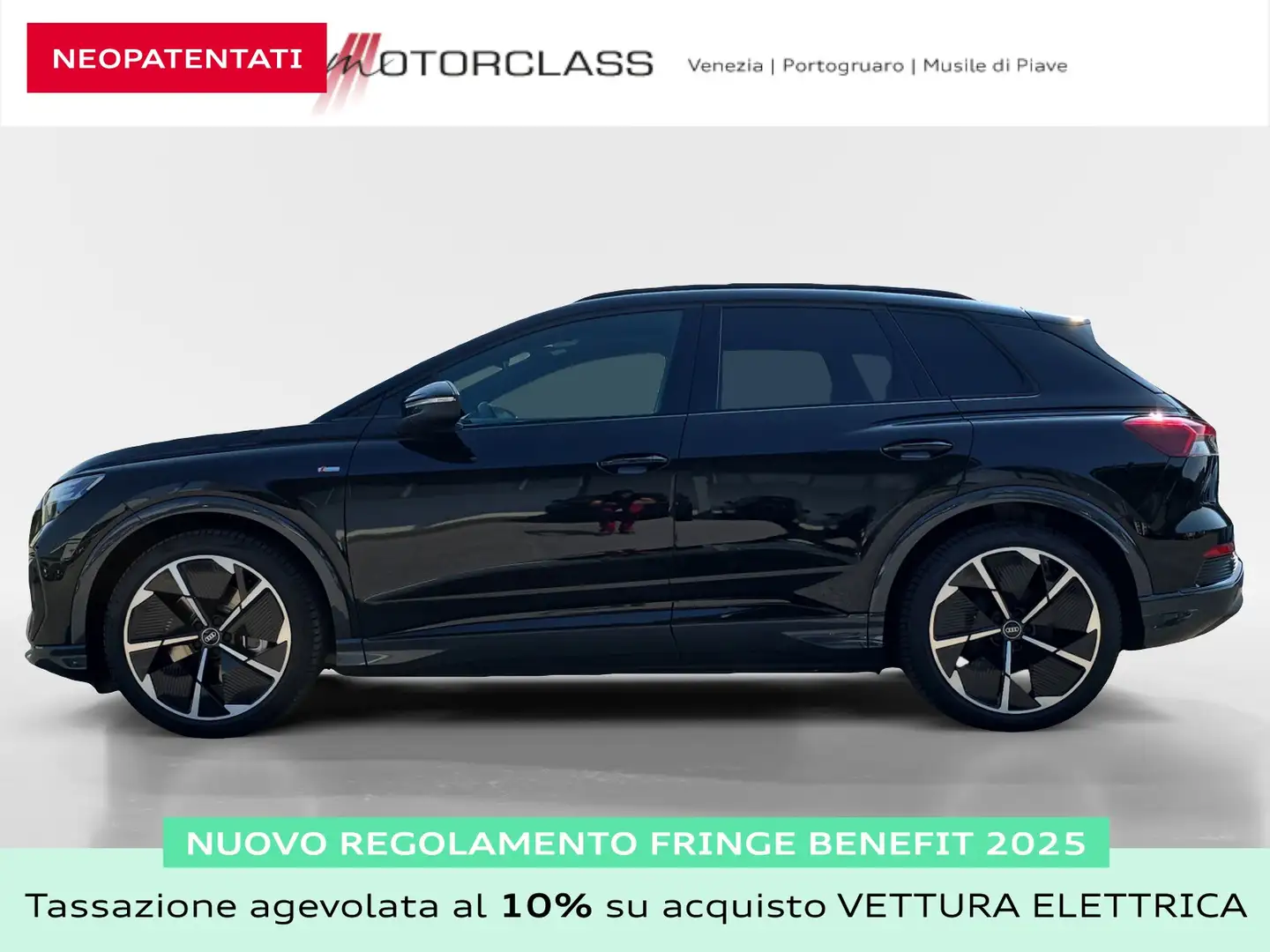 Audi Q4 e-tron 45 s line edition quattro Nero - 2