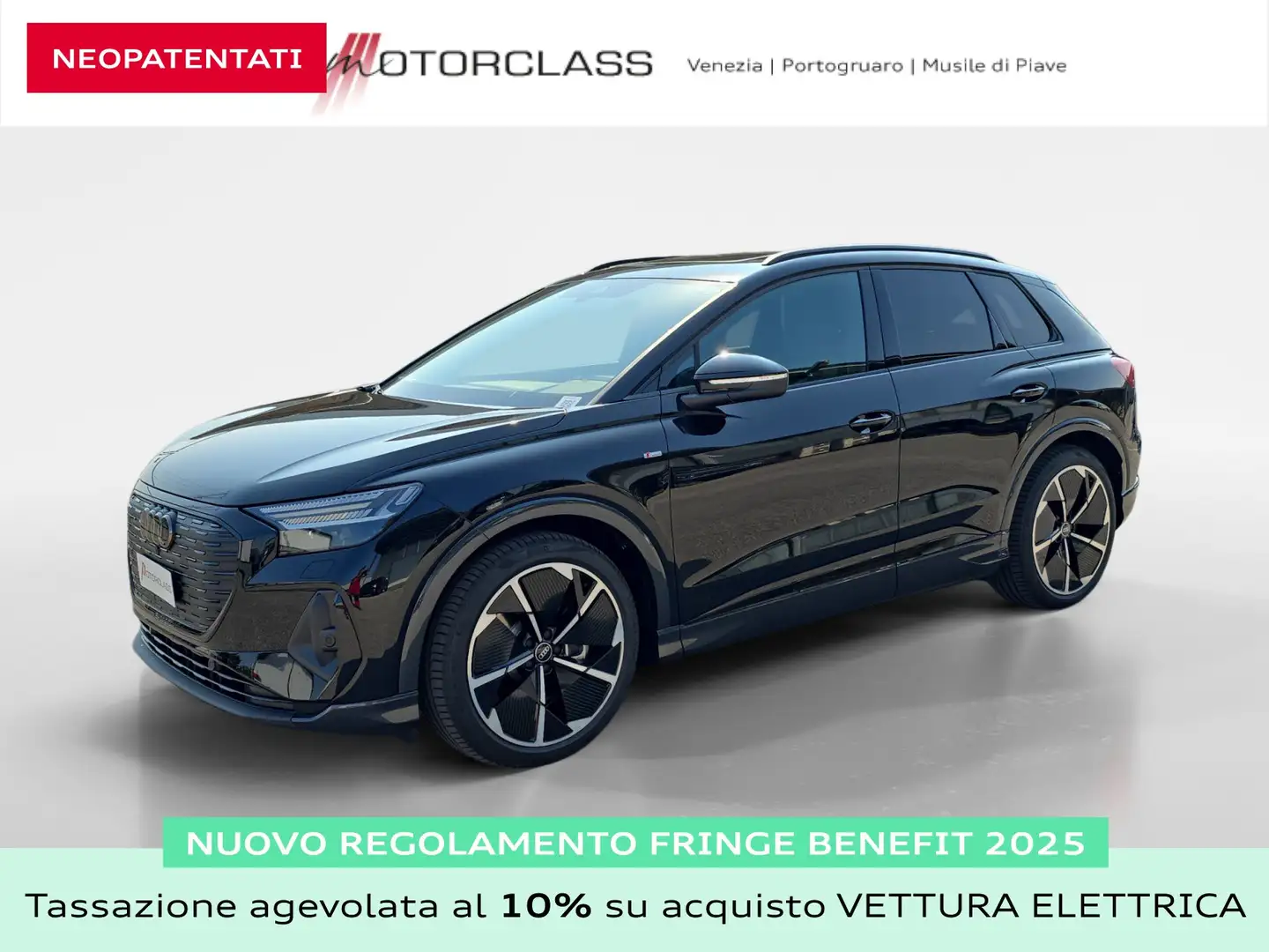 Audi Q4 e-tron 45 s line edition quattro Nero - 1