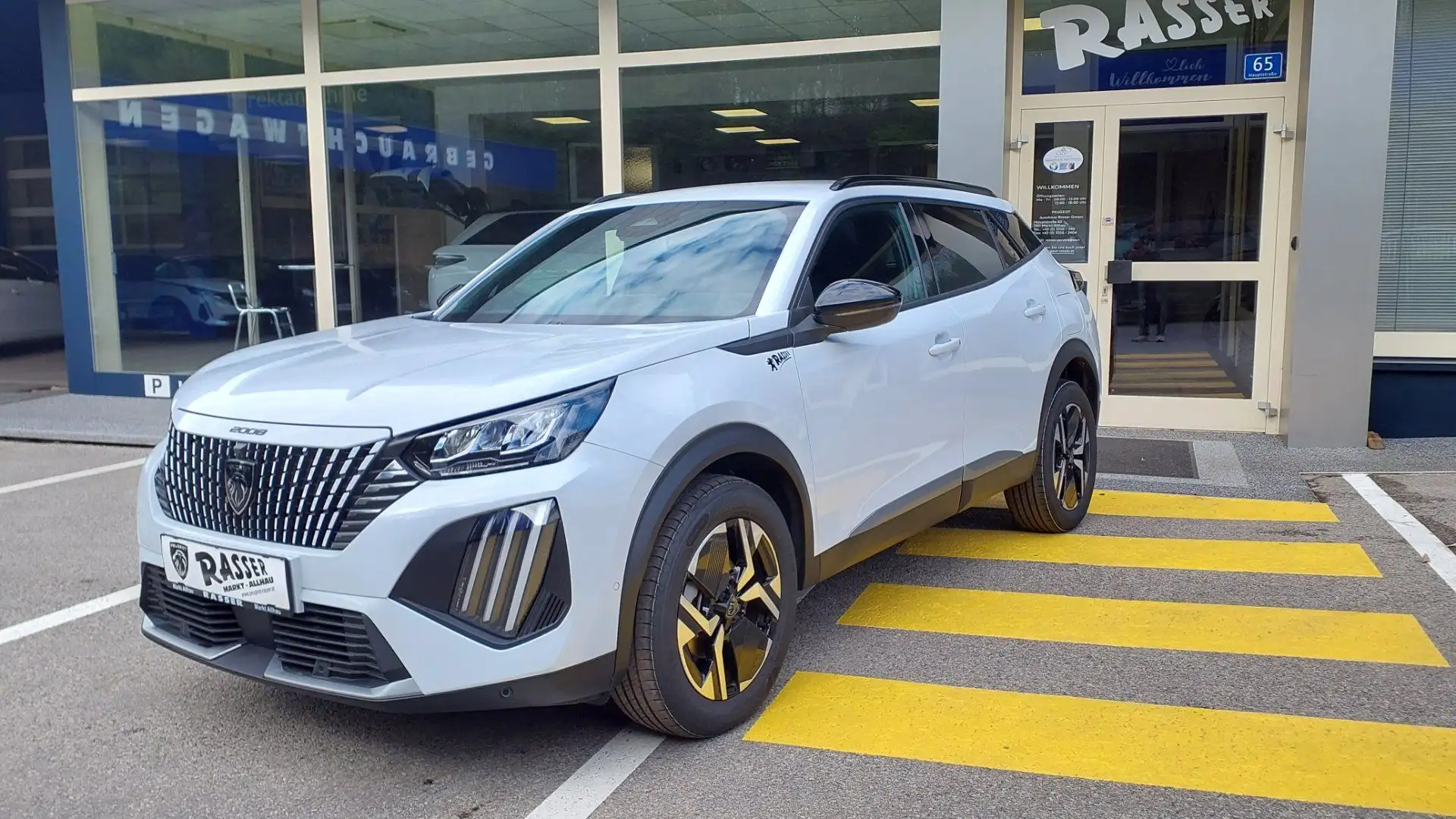 Peugeot 2008 ALLURE PT 100 Weiß - 2