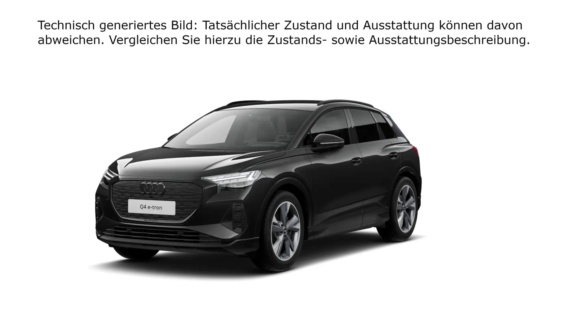 Audi Q4 e-tron qu. 250 Schwarz - 2