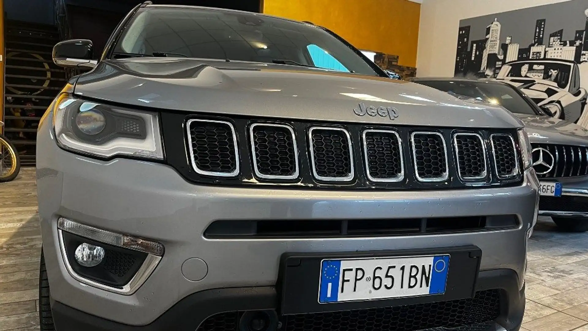 Jeep Compass 2.0 Multijet II 4WD Limited- PREZZO VERO Argent - 2