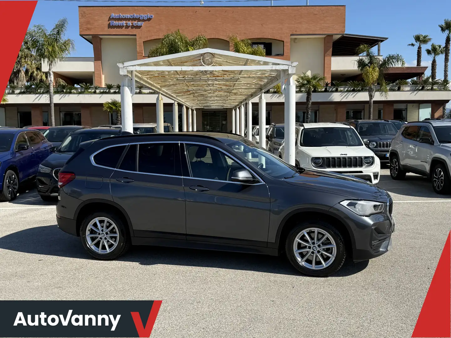 BMW X1 xdrive20d Business Advantage auto Gris - 1