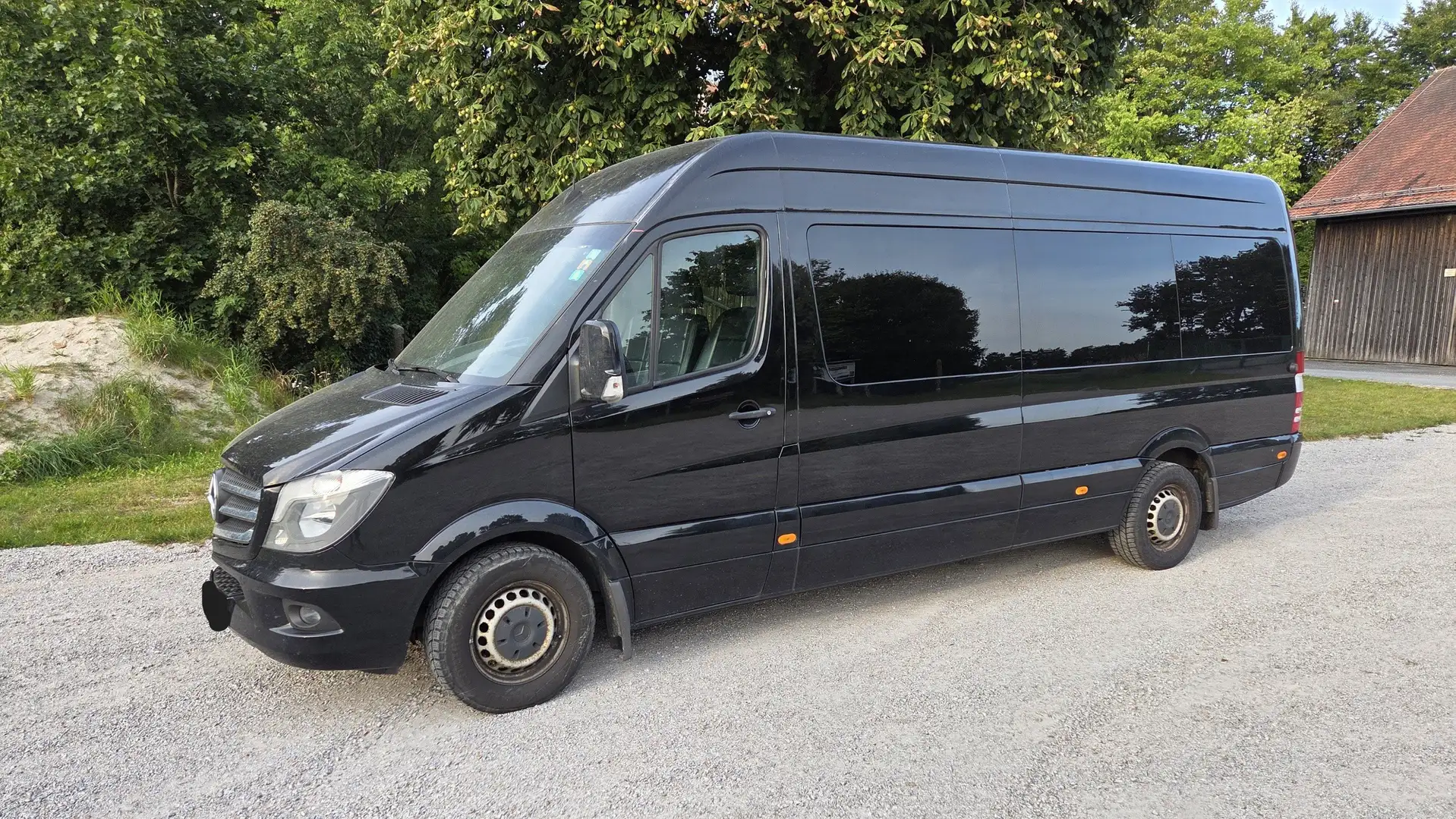 Mercedes-Benz Sprinter 319 CDI V6 Kombilimousine AHK 6-Sitzer VIP Schwarz - 1