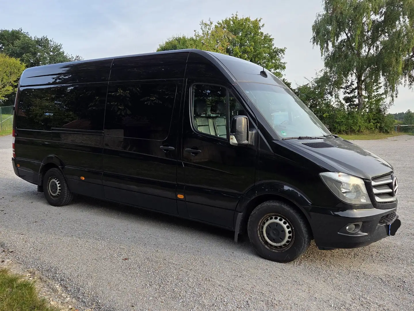 Mercedes-Benz Sprinter 319 CDI V6 Kombilimousine AHK 6-Sitzer VIP Schwarz - 2