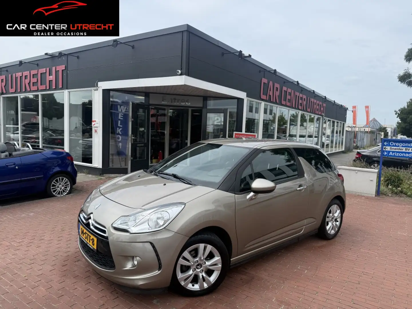 Citroen DS3 1.4 Chic AIRCO START&STOP NETTE AUTO Beige - 1