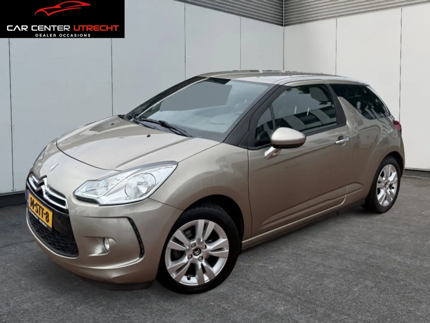 Citroen DS3 1.4 Chic AIRCO START&STOP NETTE AUTO Beige - 1