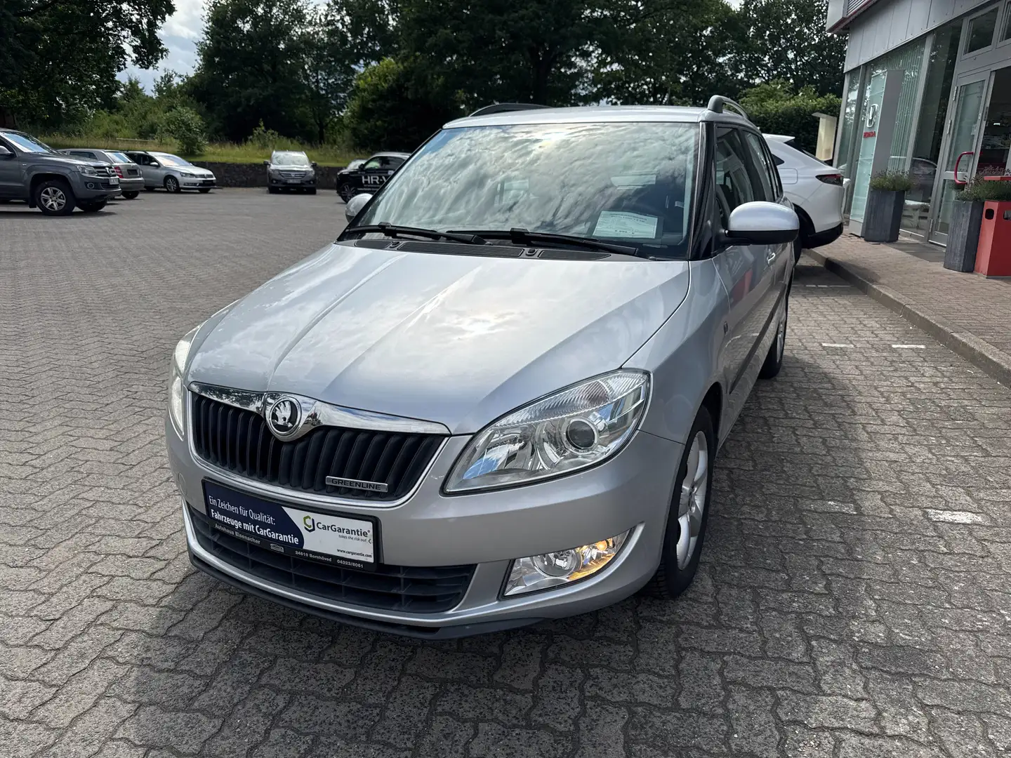 Skoda Fabia 1.2 TDI DPF Combi GreenLine Zilver - 1