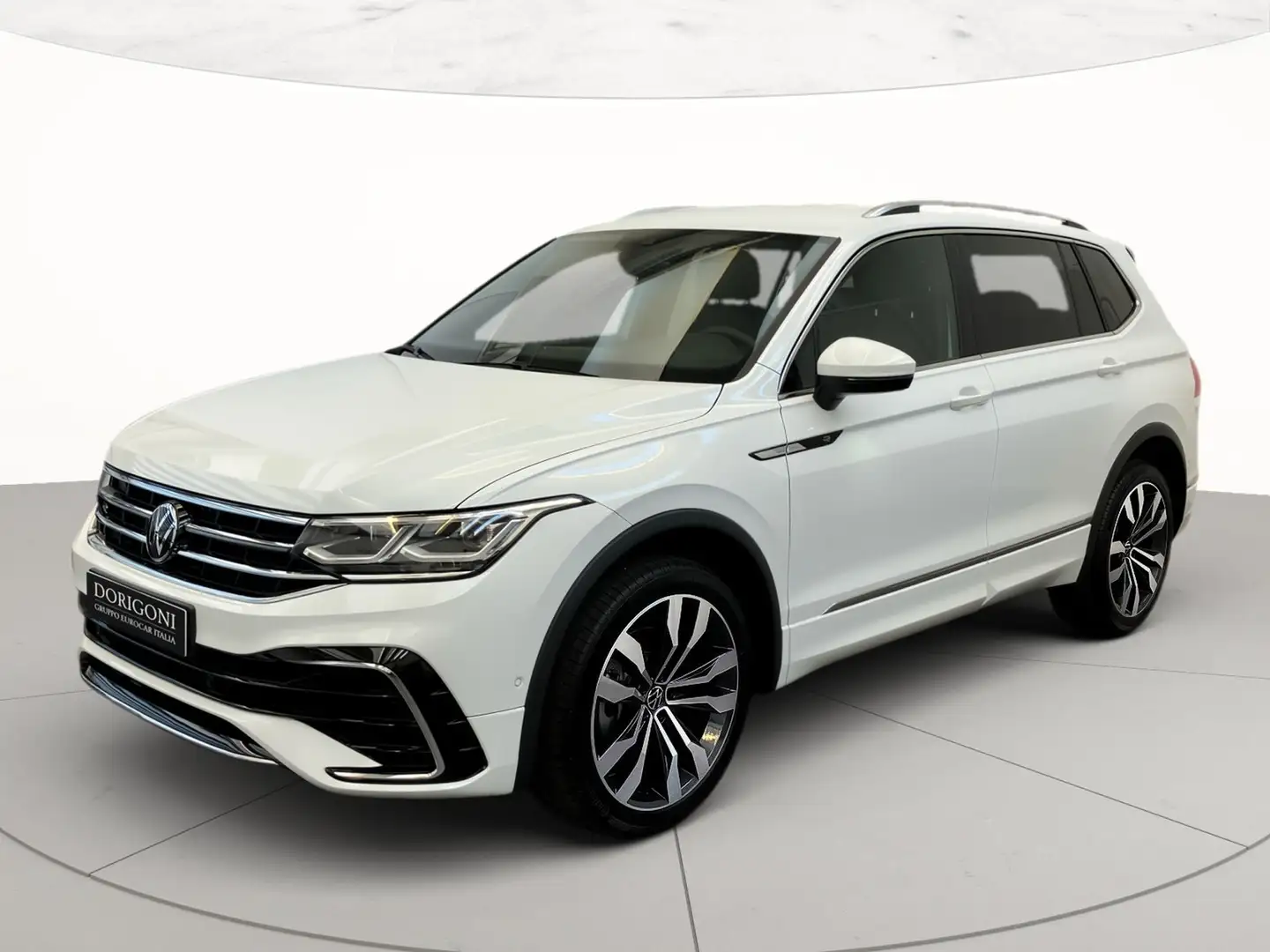 Volkswagen Tiguan Allspace allspace 2.0 tdi r-line 4motion 193cv dsg Blanc - 1