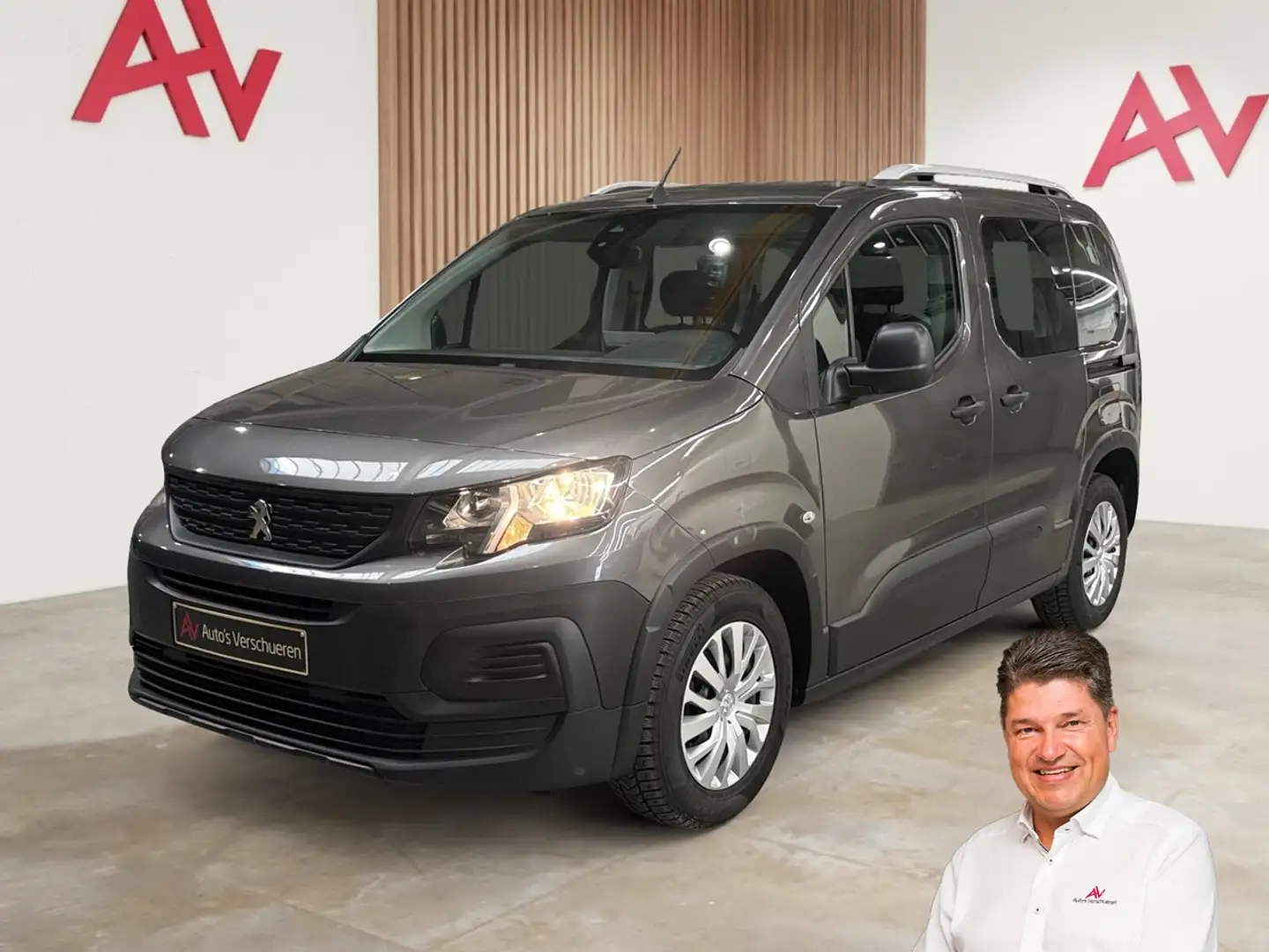 Peugeot Rifter 1.5 BlueHDI Active ** Navi/Carplay | Trekhaak |... Gris - 1