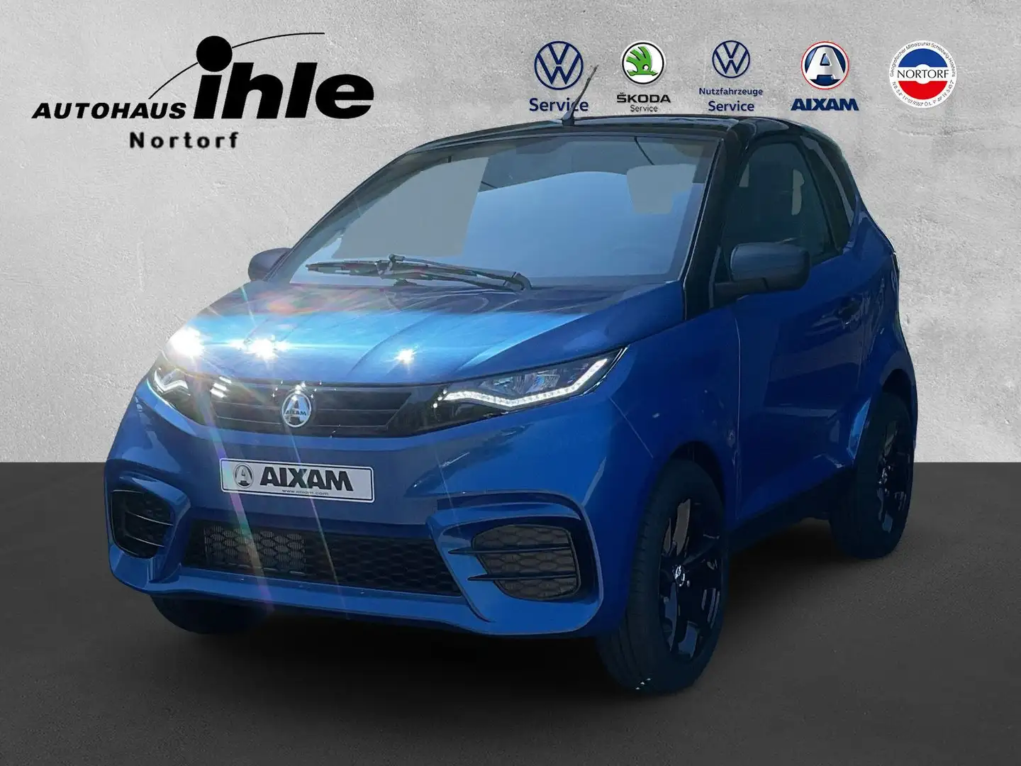 Aixam City Sport CarPlay RFK Bluetooth ZV+FB Kék - 1