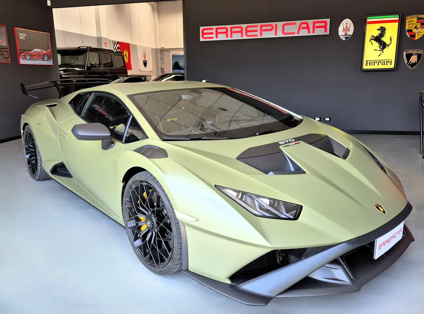 Lamborghini Huracán Coupe 5.2 STO 640cv rwd-IVA ESPOSTA-KM 1628-LIFT Vert - 2