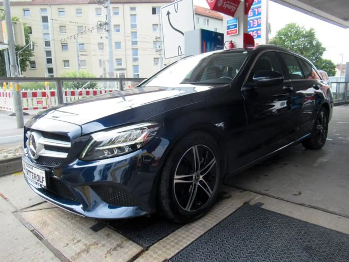 Mercedes-Benz C 220 C220dT Avantgarde 9G Tron Navi/Distr/Burmester/L Blau - 2