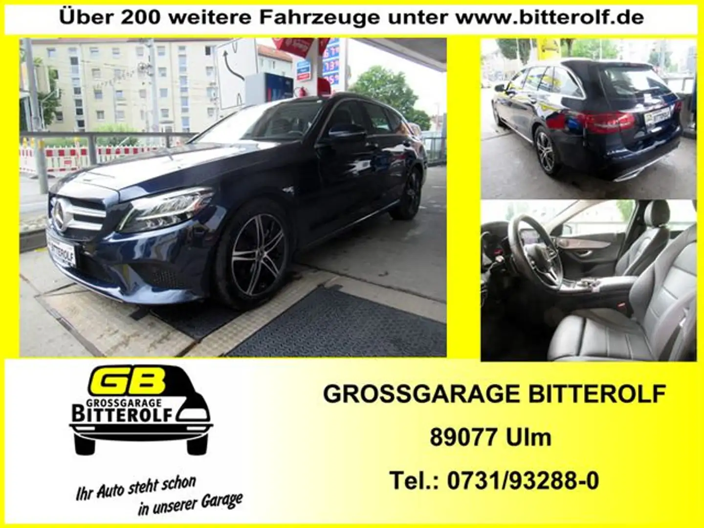 Mercedes-Benz C 220 C220dT Avantgarde 9G Tron Navi/Distr/Burmester/L Blau - 1