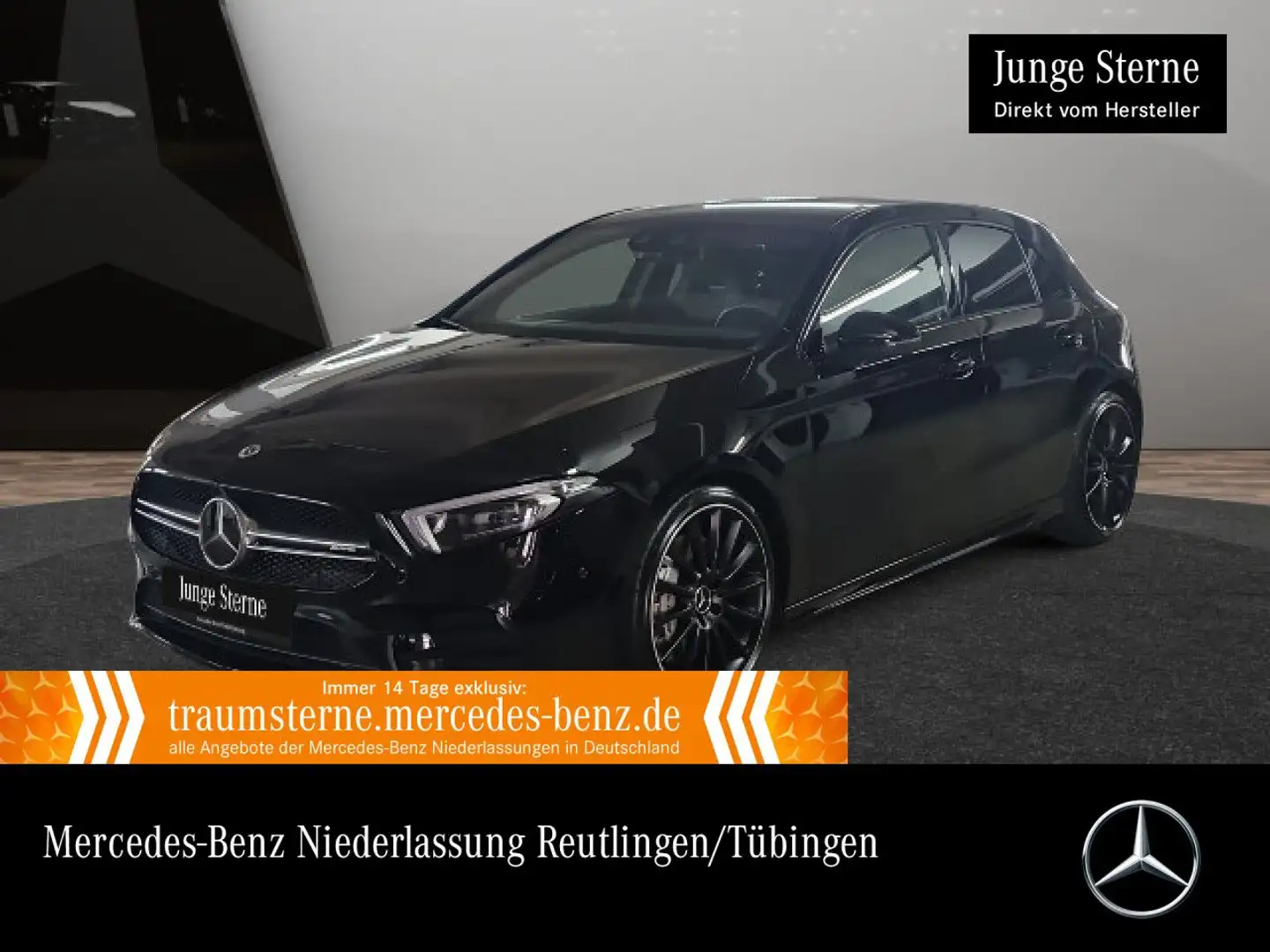 Mercedes-Benz A 35 AMG A 35 4M Kompakt AMG+360°+MULTIBEAM+19"+7G Schwarz - 1