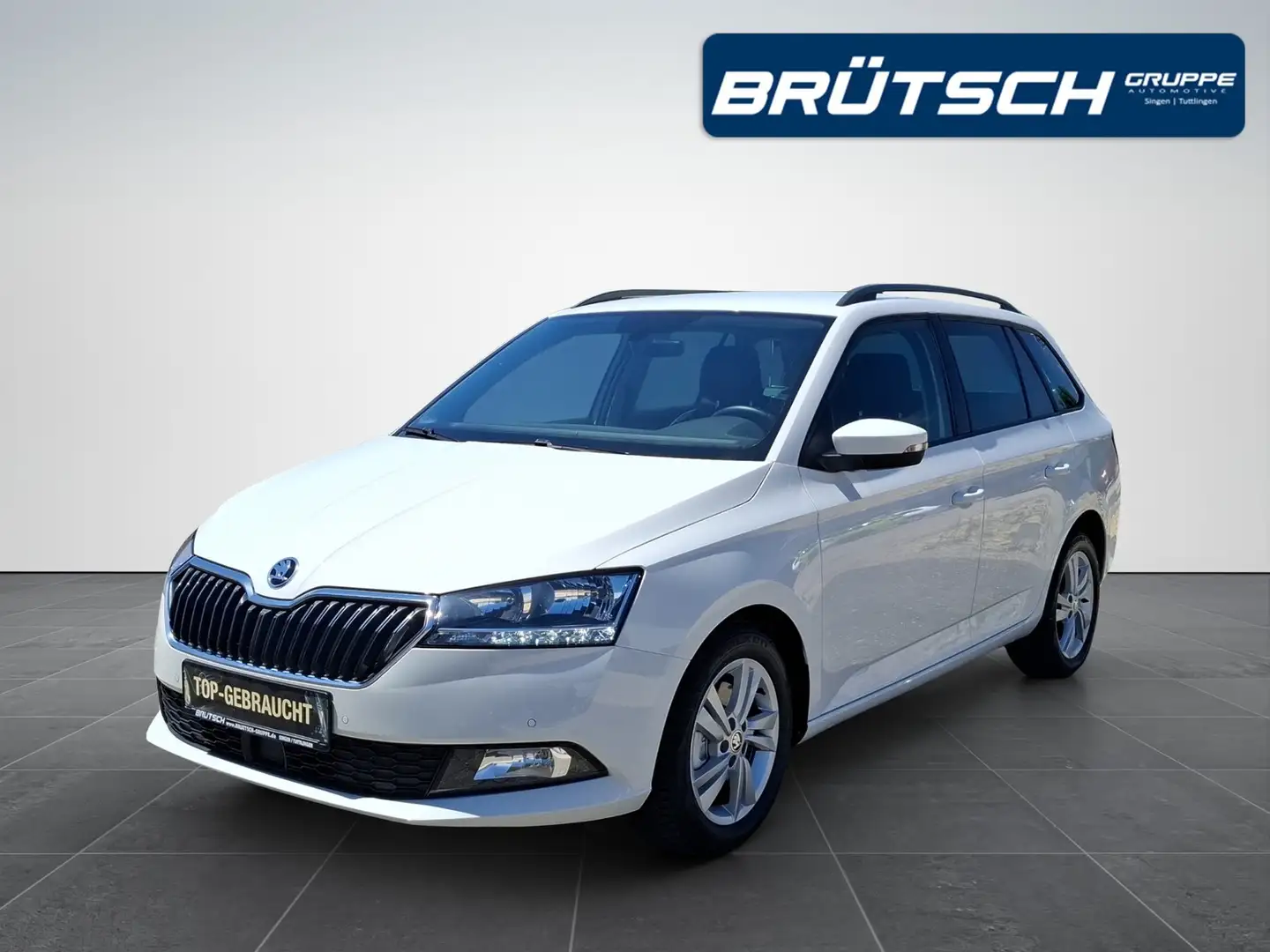 Skoda Fabia Combi 1.0 TSI Ambition DSG / KLIMA / SITZHEIZUNG / Weiß - 1