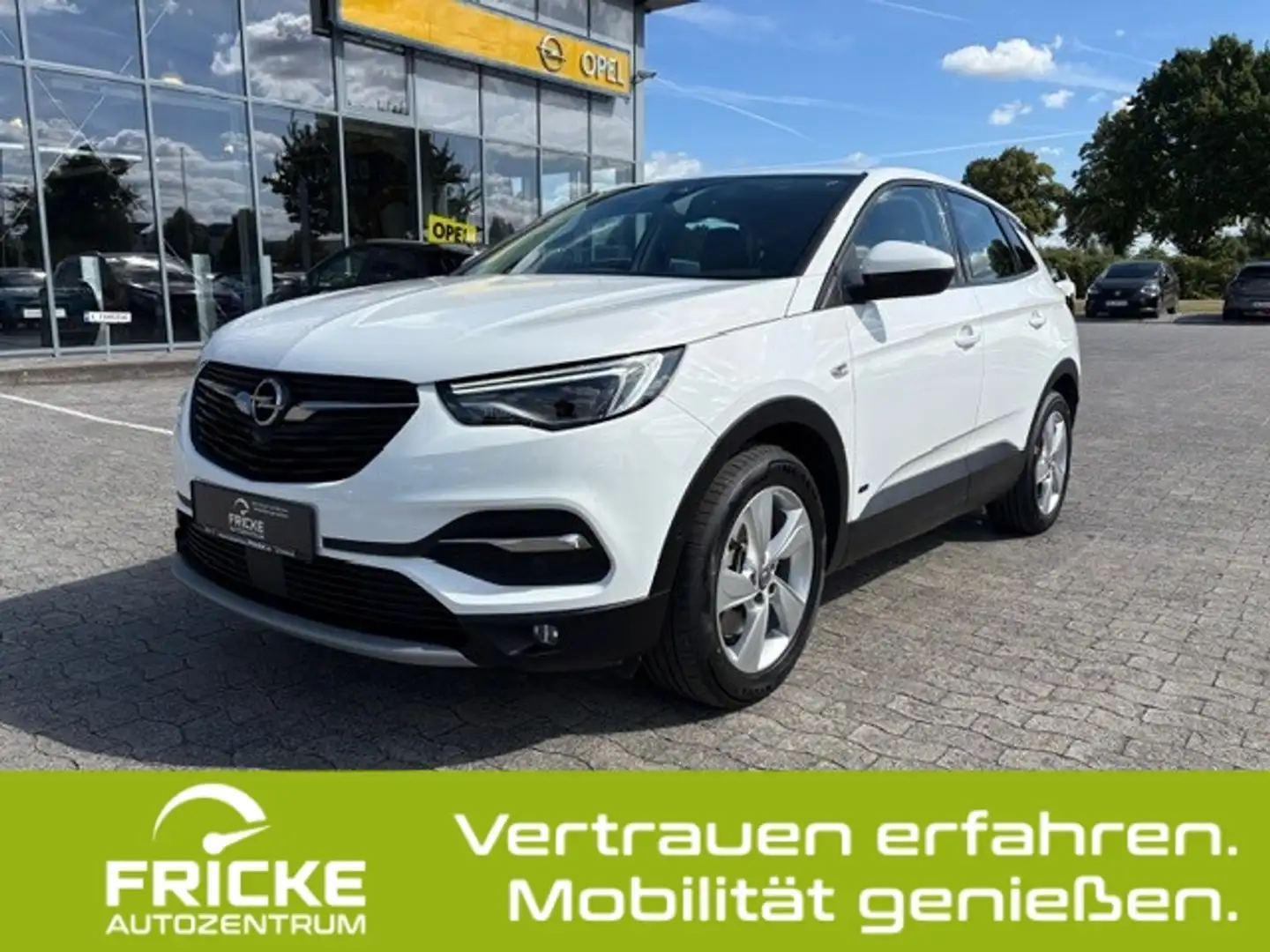 Opel Grandland Elegance Plug-in-Hybrid 4 AWD+Leder+Kamera Weiß - 1