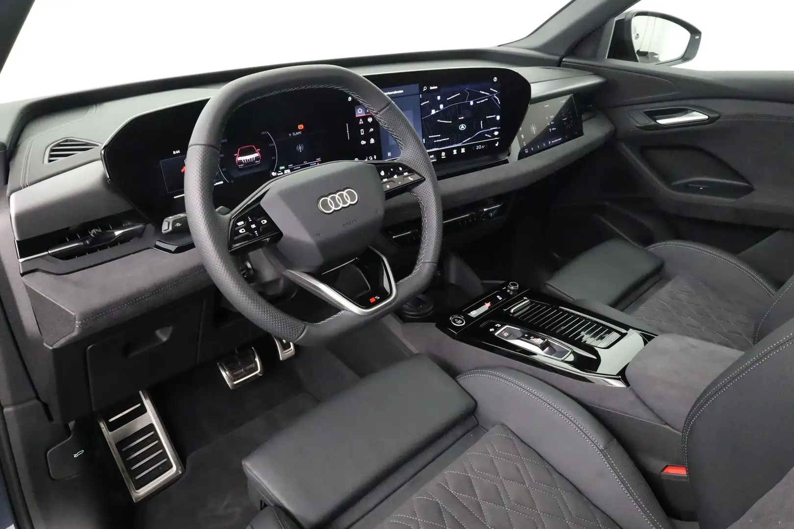 Audi Q6 e-tron S edition performance 100 kWh 225 kW / 306 Blauw - 2