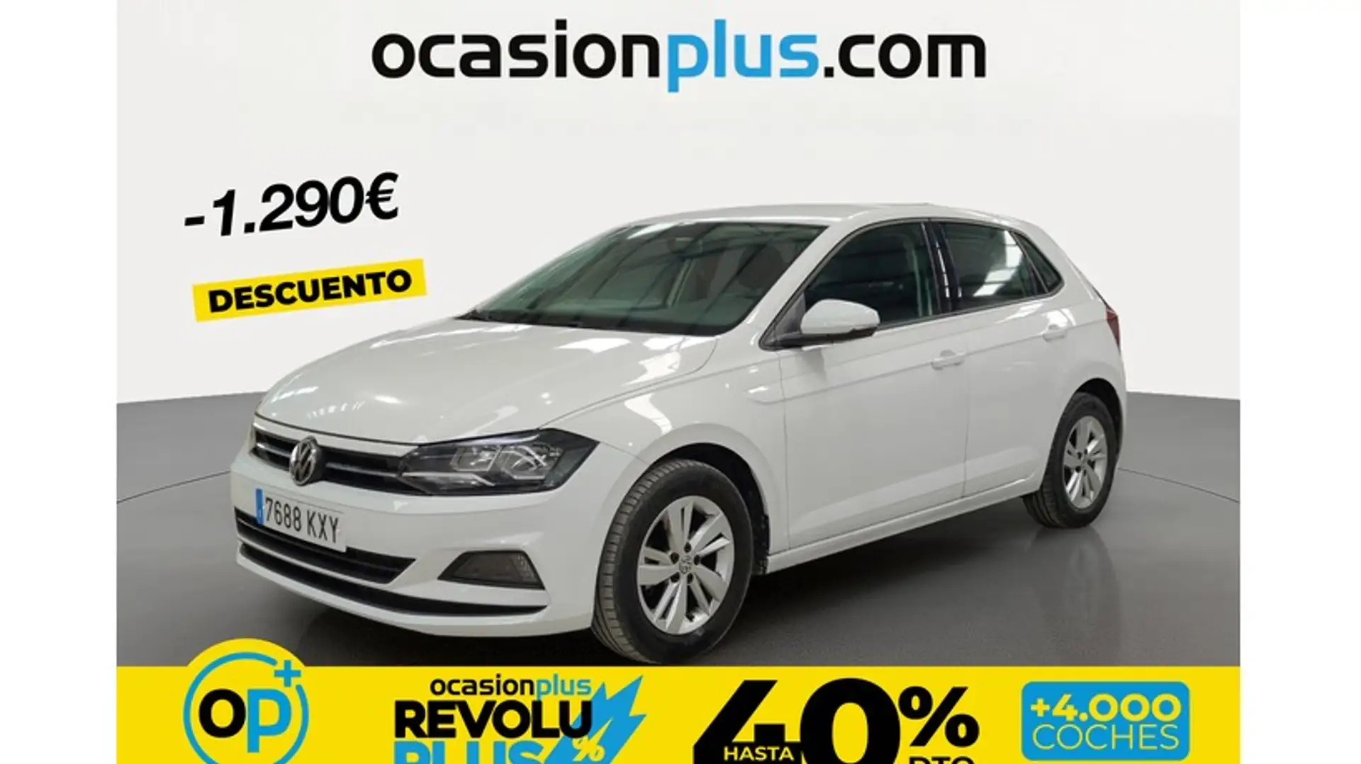 Volkswagen Polo 1.0 Advance 59kW Weiß - 1