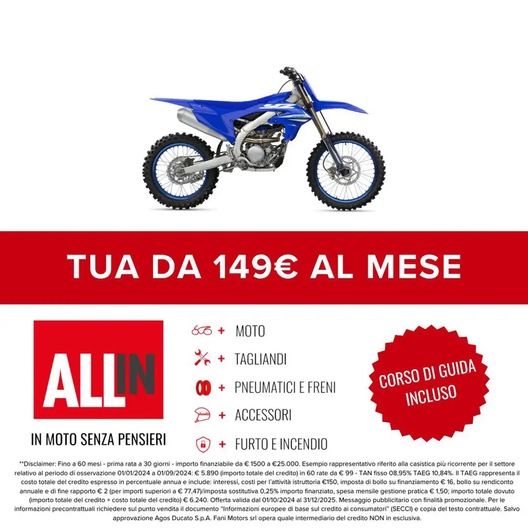 Yamaha YZ 250 2024 Albastru - 2