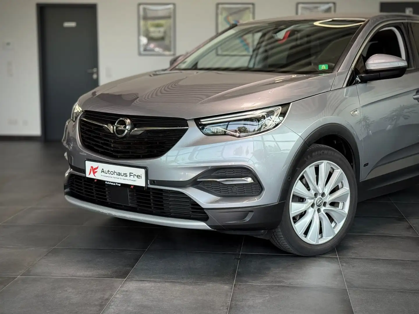 Opel Grandland X *AHK*Keyless*AbstandASS*TotwinkelASS Grau - 2