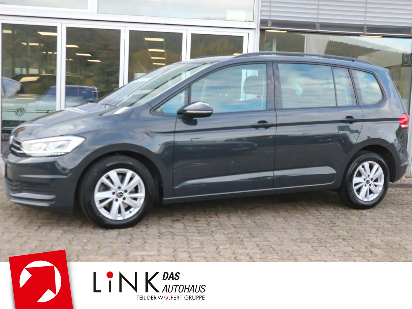 Volkswagen Touran 2.0 TDI DSG Comfortline AHK NAVI IQ.DRIVE Grau - 1