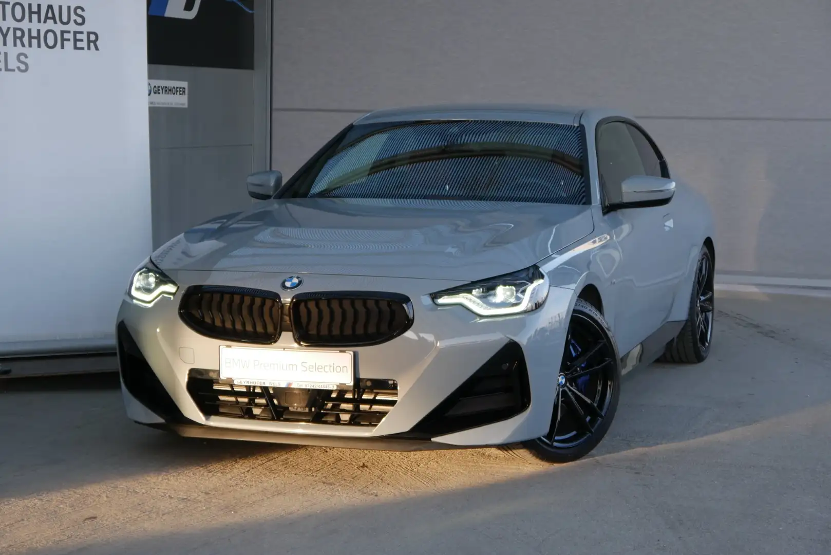 BMW 220 i *M-Paket/RFK/Memorysitz/HUD/Adapt. LED* Grau - 2