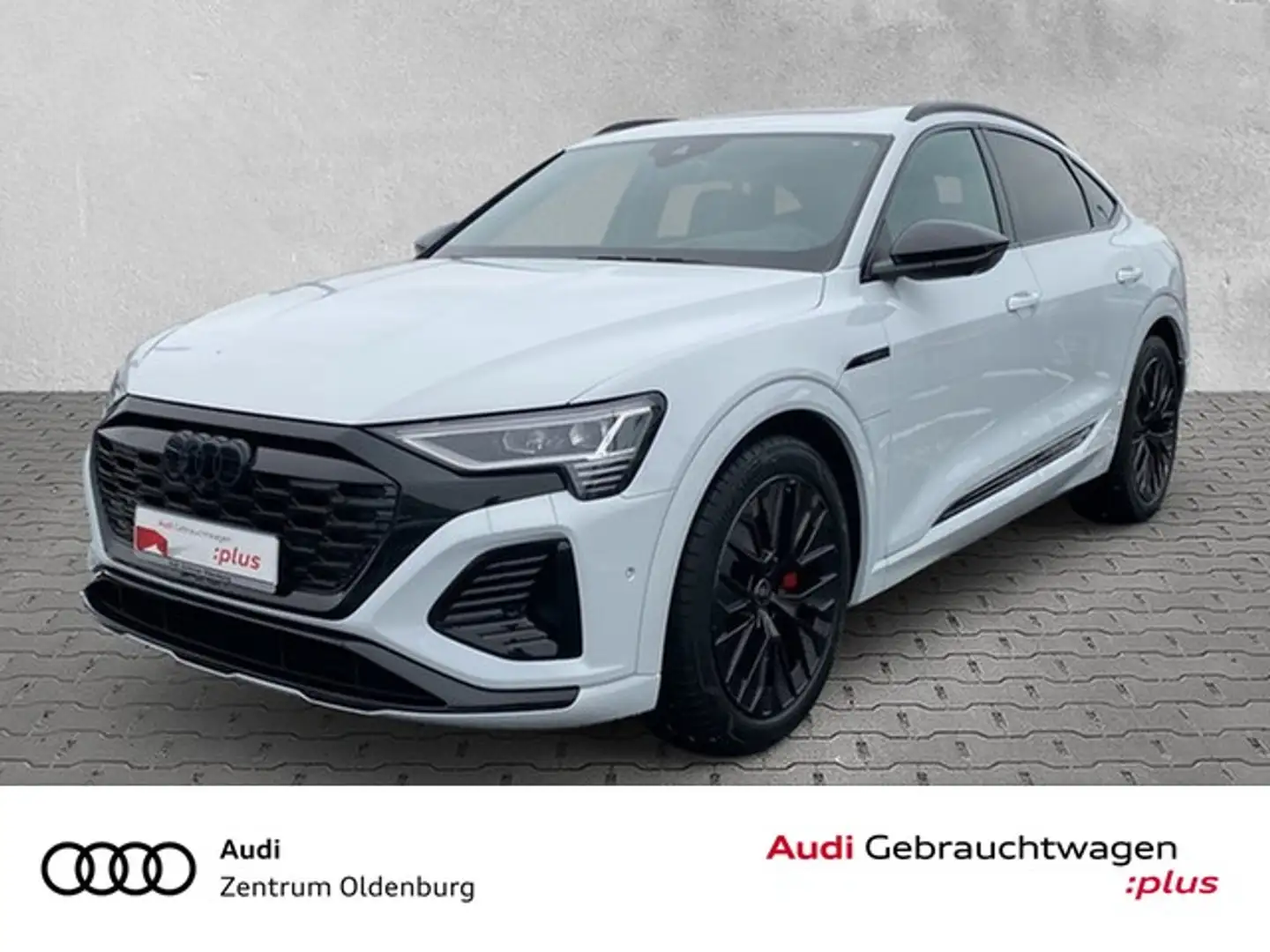 Audi Q8 Sportback e-tron 55 quattro S-Line AHK+PANO+Head Weiß - 1