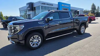 Gray 2022 GMC Sierra 1500 Pickup Truck Four-Wheel Drive Automatic