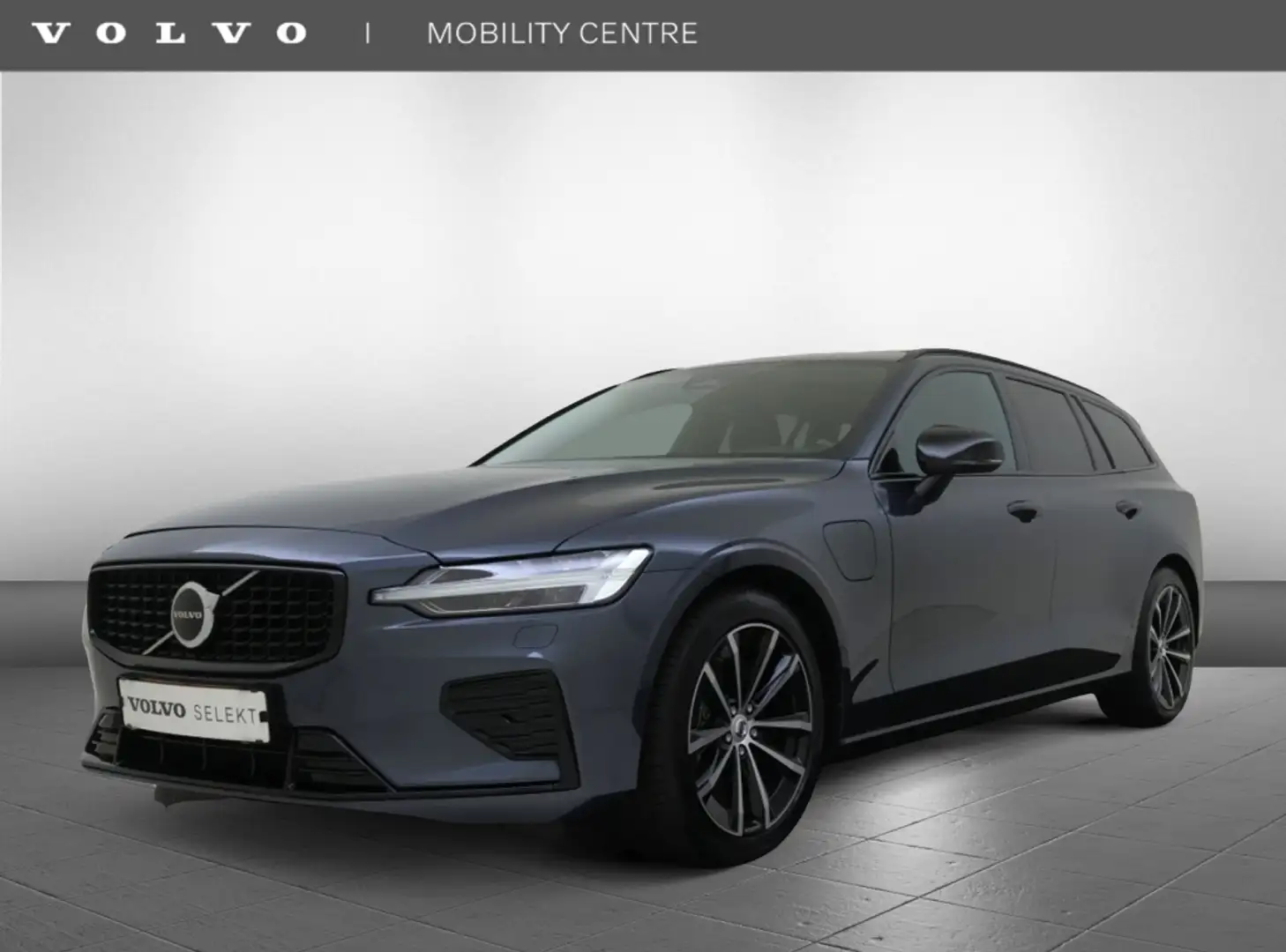Volvo V60 2.0 T6 AWD U. Dark | Trekhaak | Head-Up | Blauw - 1