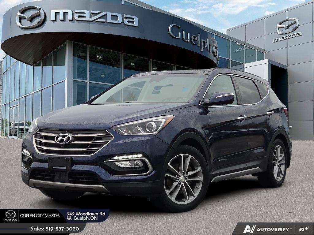 Blue 2017 Hyundai Santa Fe Sport SUV / Crossover All-Wheel Drive Automatic